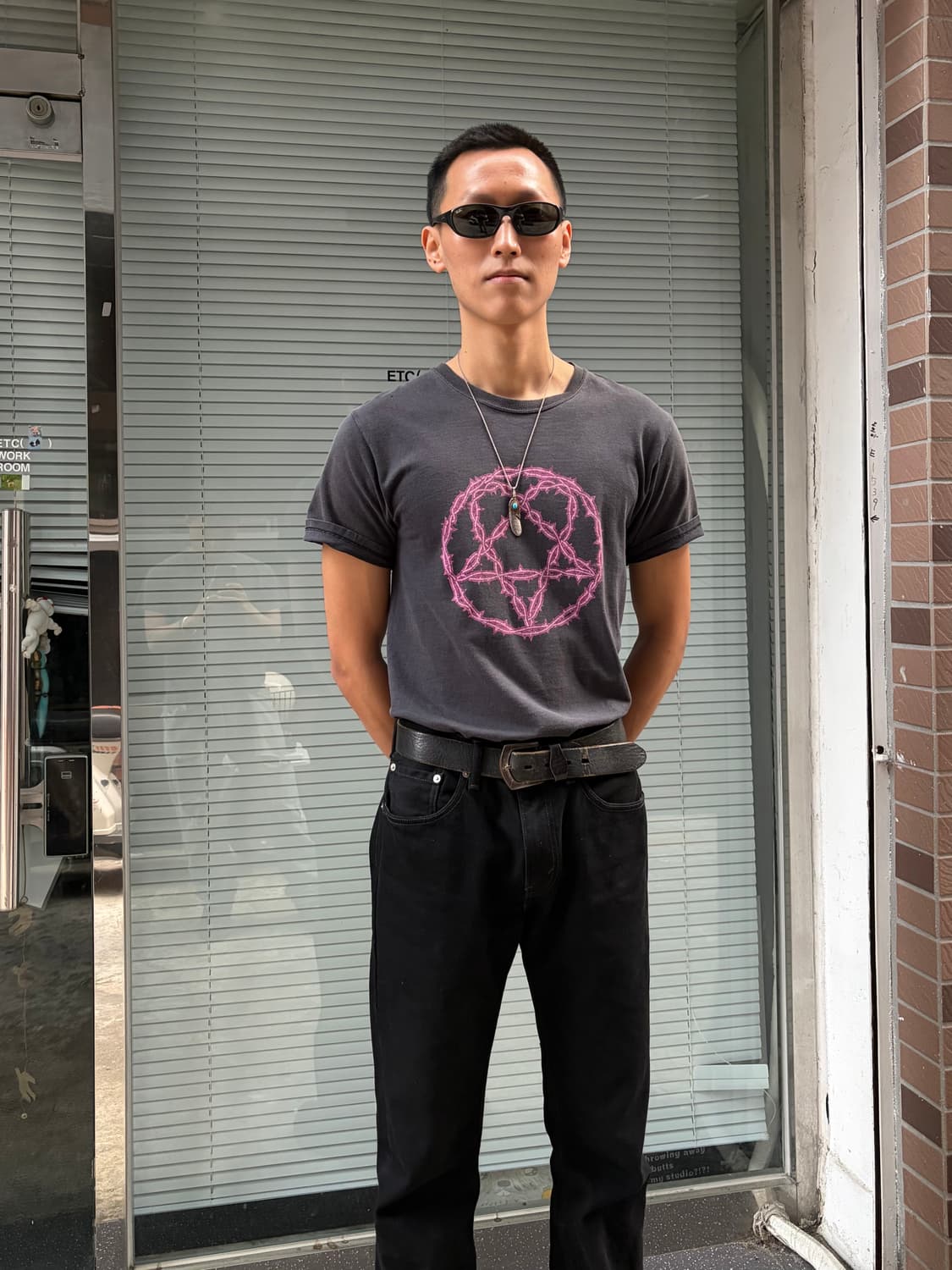 00’s HIM Heartagram USA tour faded T- 상품이미지1