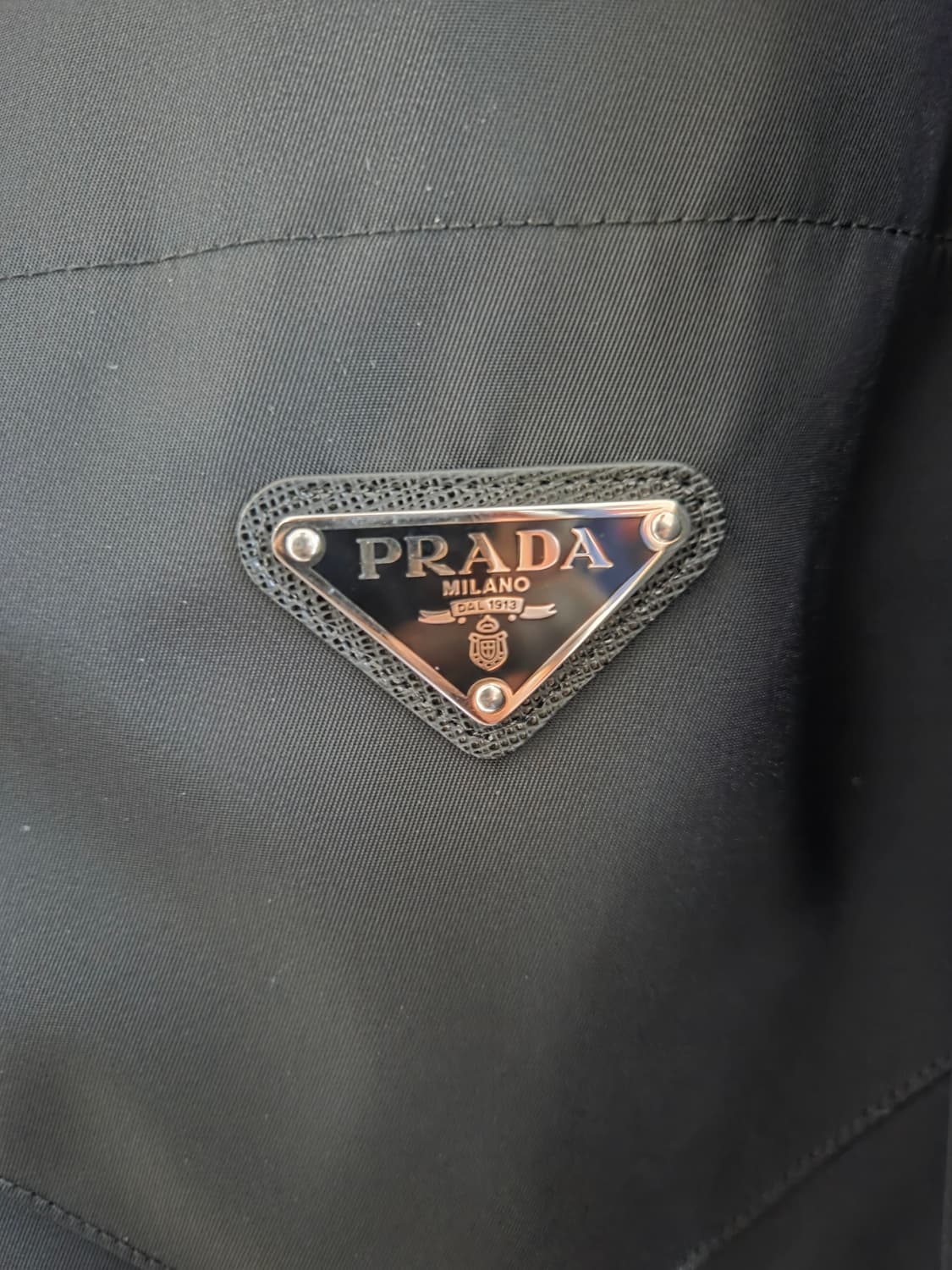 [정품/새상품급] 프라다 리나일론 셔츠 자켓 M 상품이미지3