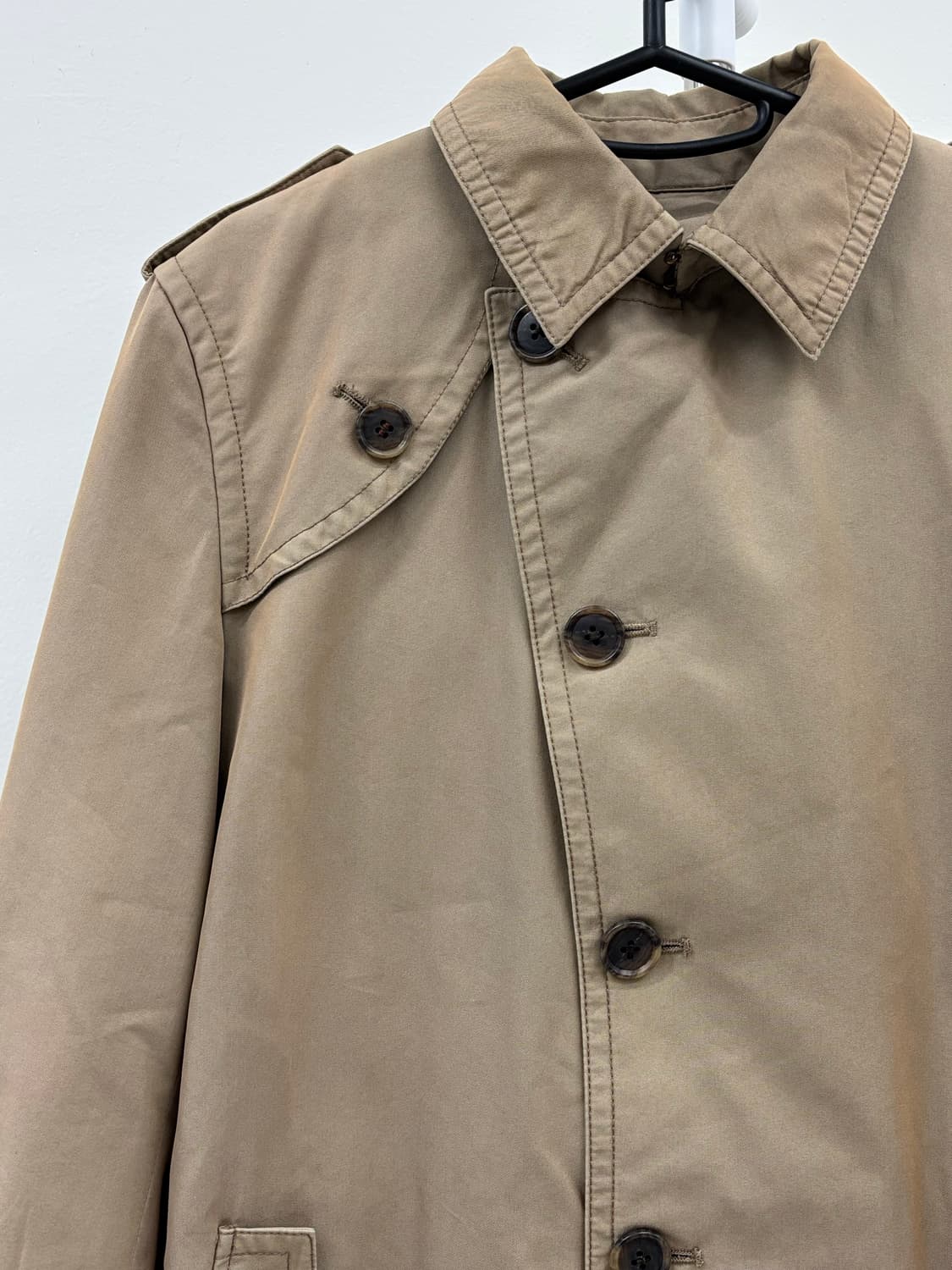 빈티지 베이지 트렌치 코트 상품이미지6