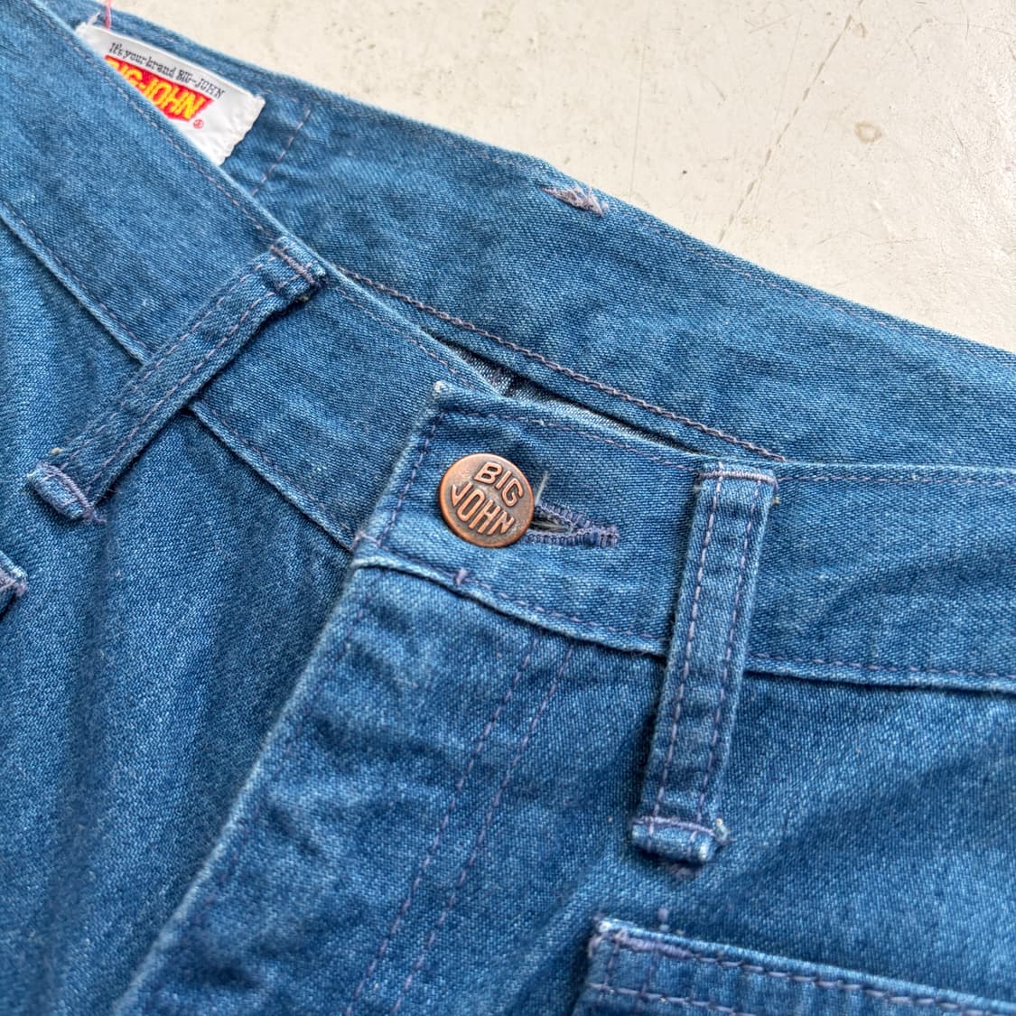 BIG JOHN 빅존 빈티지 부츠컷 데님팬츠 26.5 상품이미지4