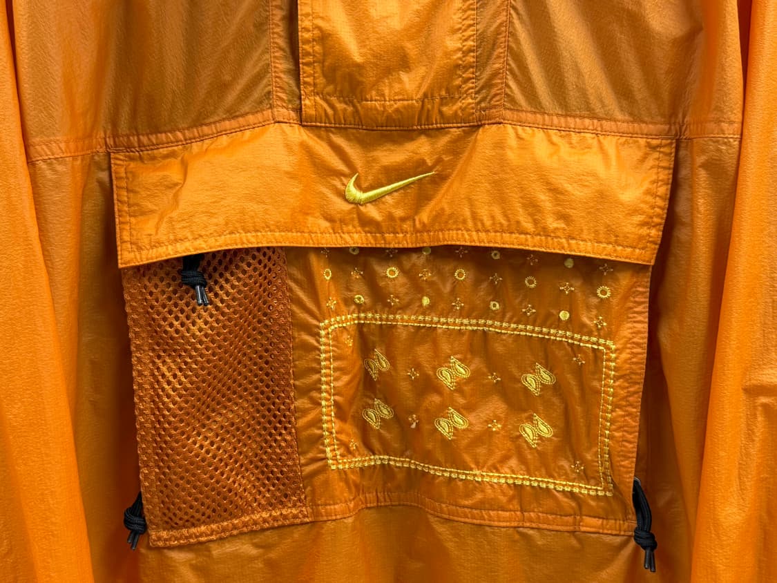 남성 105-110 / 나이키 오렌지 경량 아노락 바람막이  상품이미지8