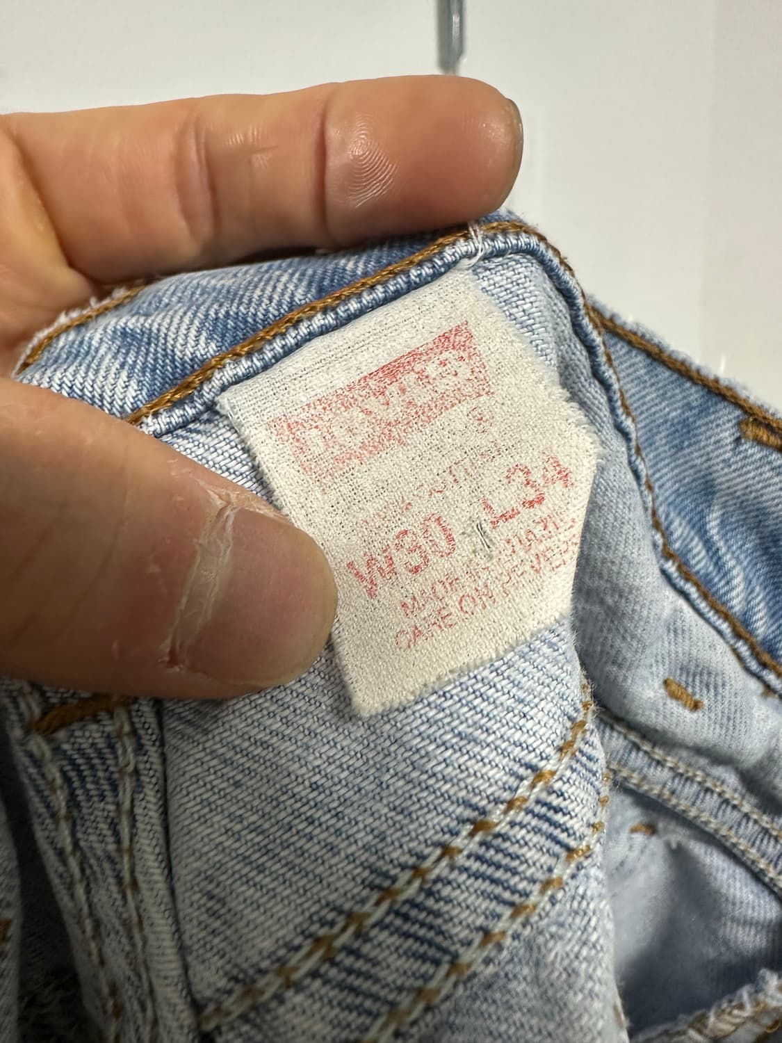 리바이스 505 데님 팬츠 상품이미지4