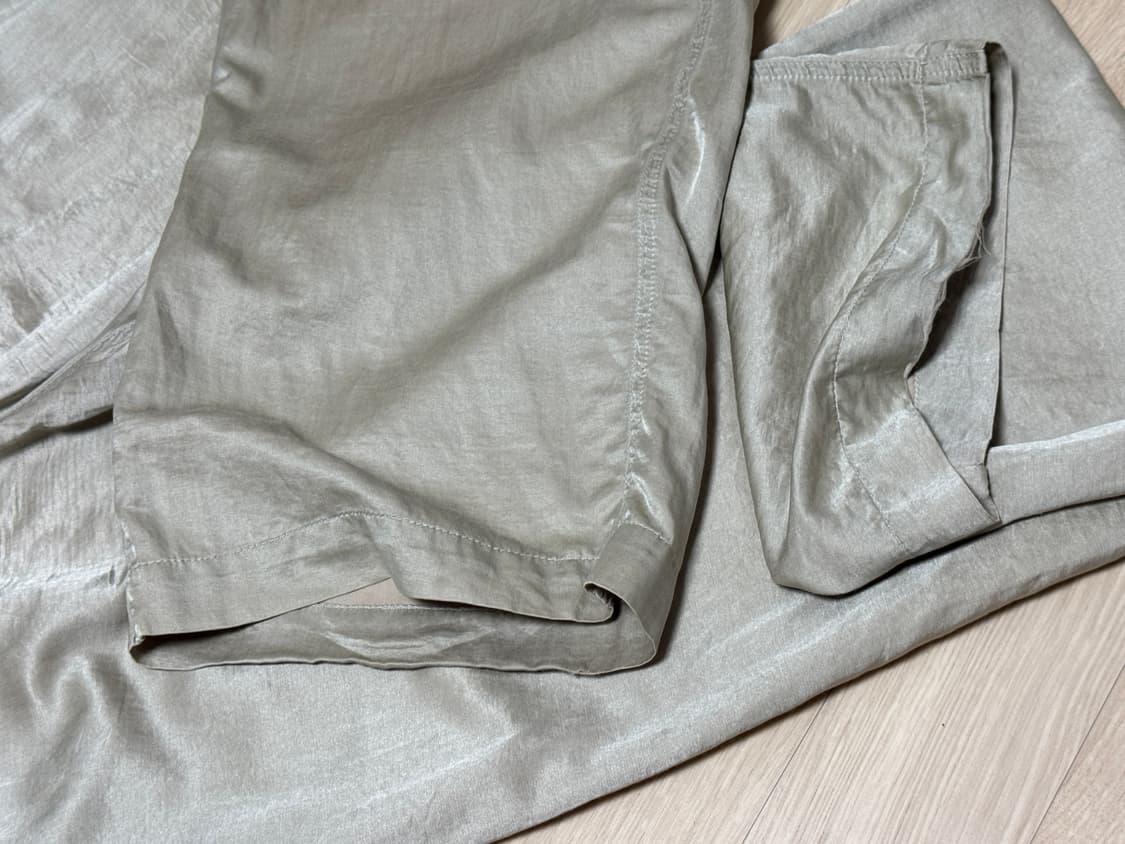 [46] 아워레가시 리듀스 트라우저 코튼 실크 상품이미지6