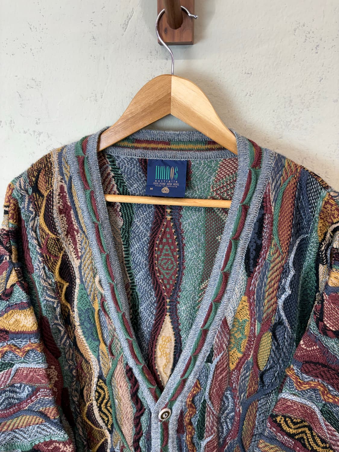 limnos 림노스 빈티지 케이블 니트 가디건 상품이미지6