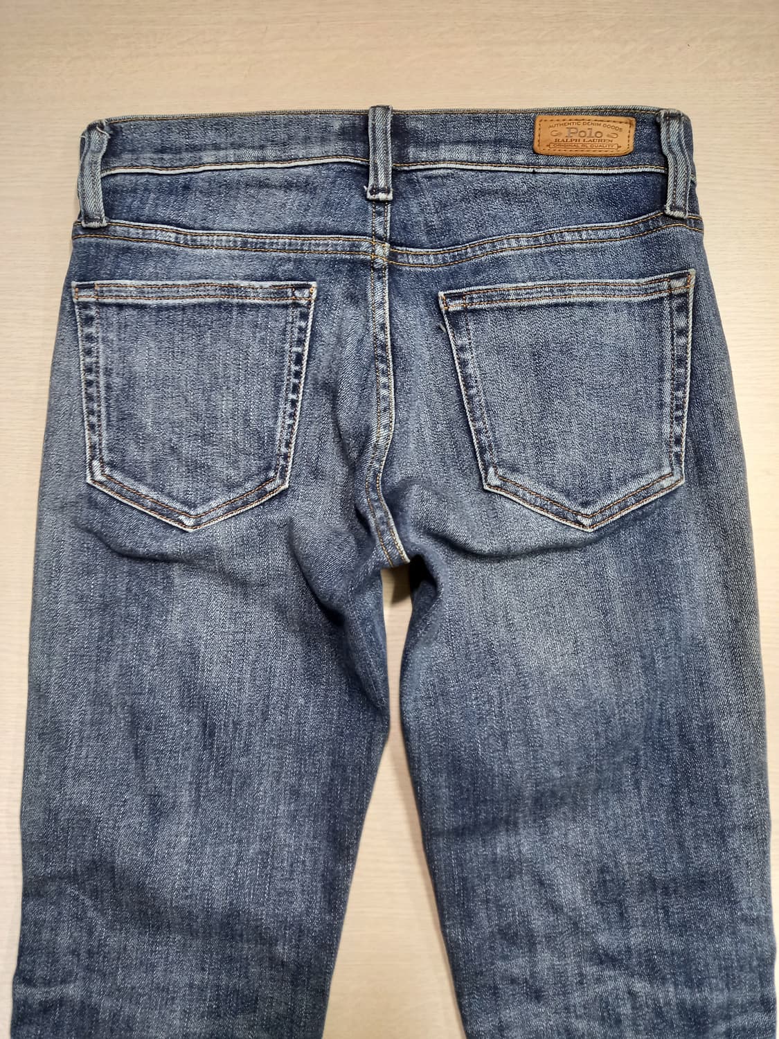 26 POLO RALPH LAUR 워싱 스판 슬림일자진 크롭 26-602 상품이미지4