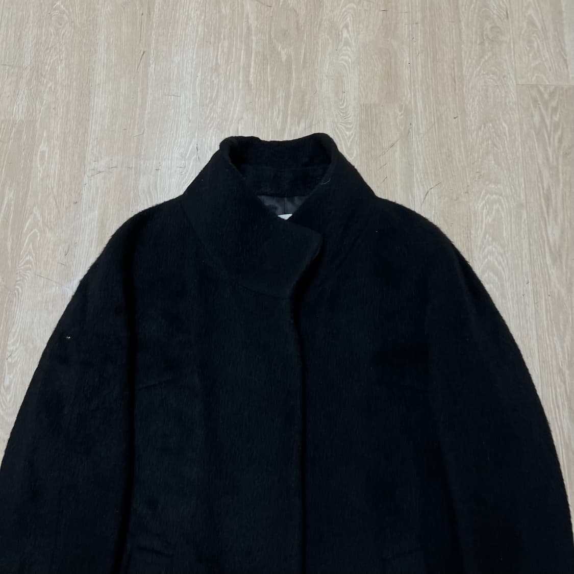 모조에스핀 뉴욕 여성 럭셔리 블랙 코트 66  상품이미지2