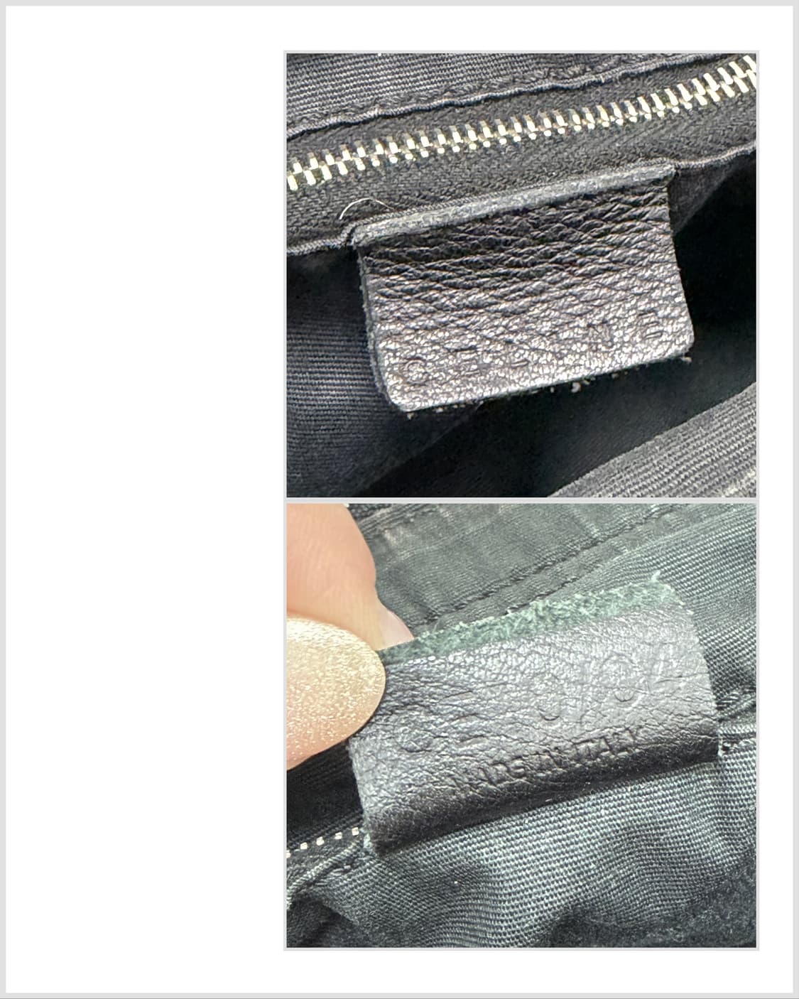 셀린느 트리오페 스웨이드 & 레더 숄더백 상품이미지10