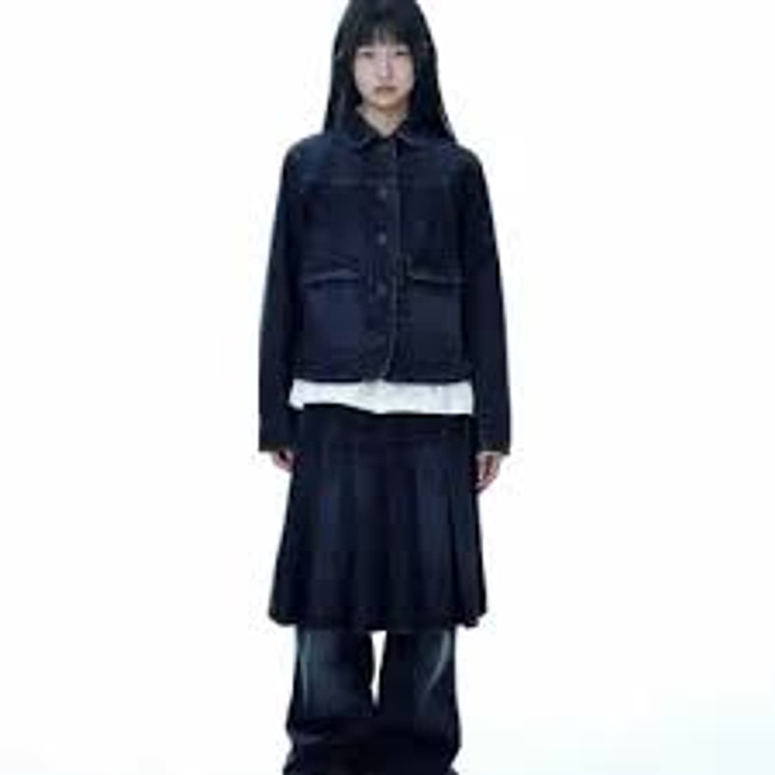 코이세이오 딥데님 셋업 풀세트 2사이즈 (자켓+치마+바지) 상품이미지1