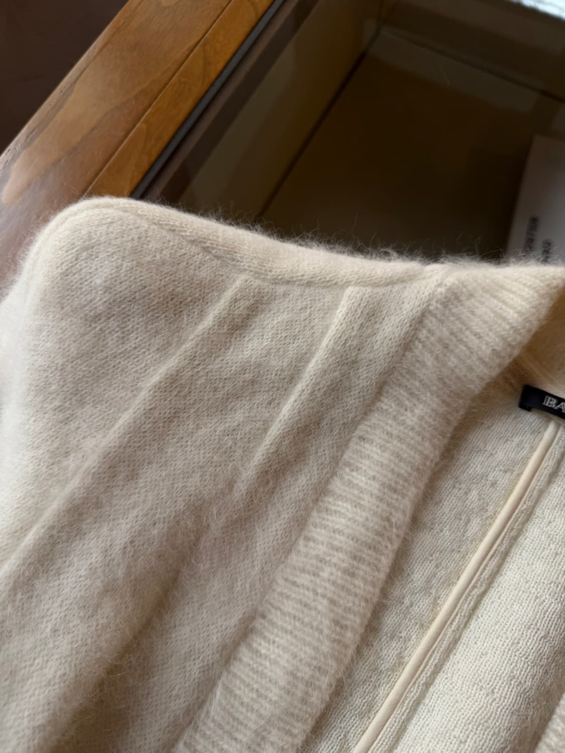 발망 파워숄더 금장 코트 55 상품이미지8