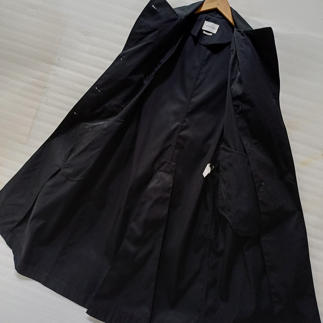 국내 이자벨마랑 봄 가을 롱 트렌치 코트 여성 34 S 블랙 사랑봉봉 상품이미지4