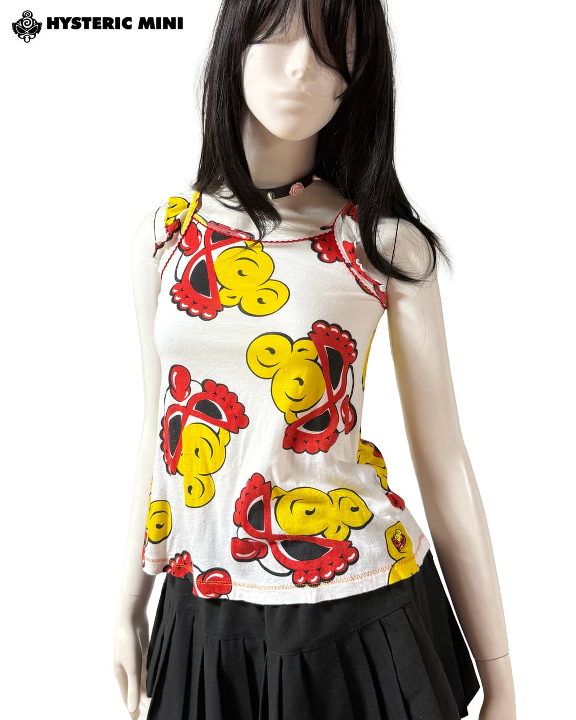 히스테릭 글래머 미니 프릴 y2k 슬리브리스 상품이미지3