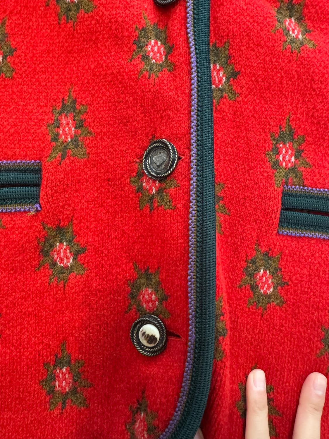 빈티지 니트가디건 상품이미지5