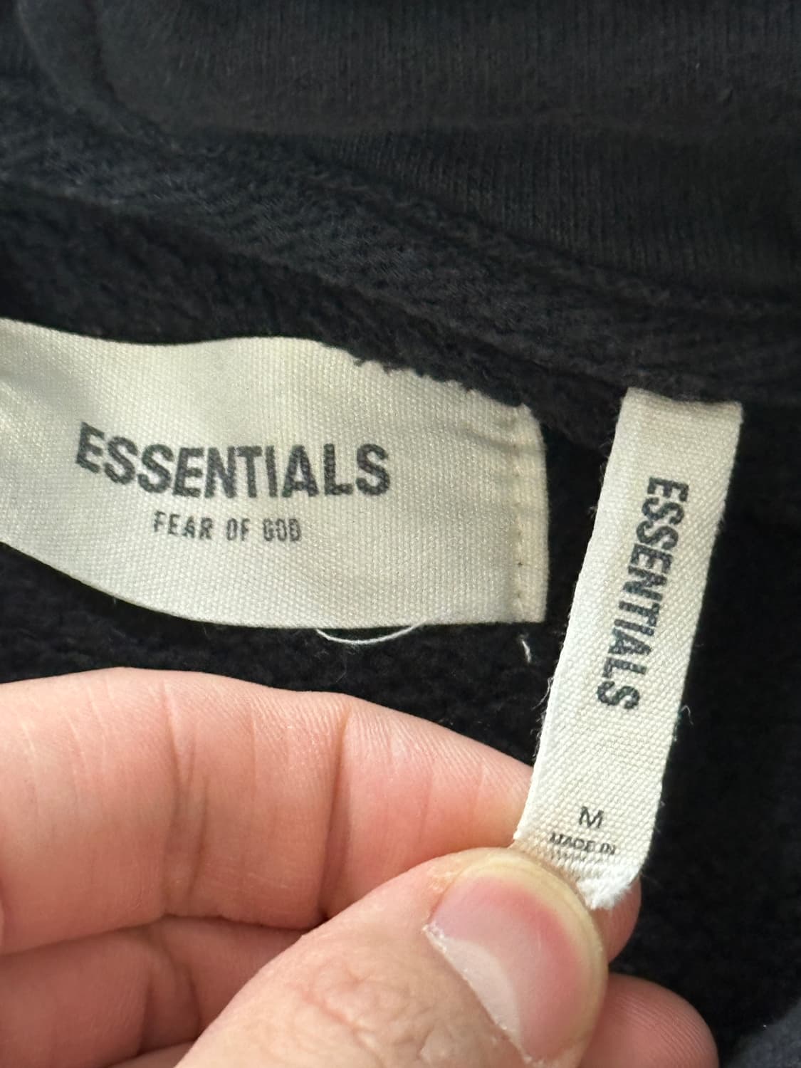 피어오브갓 에센셜 초판 후디 (M) 상품이미지3