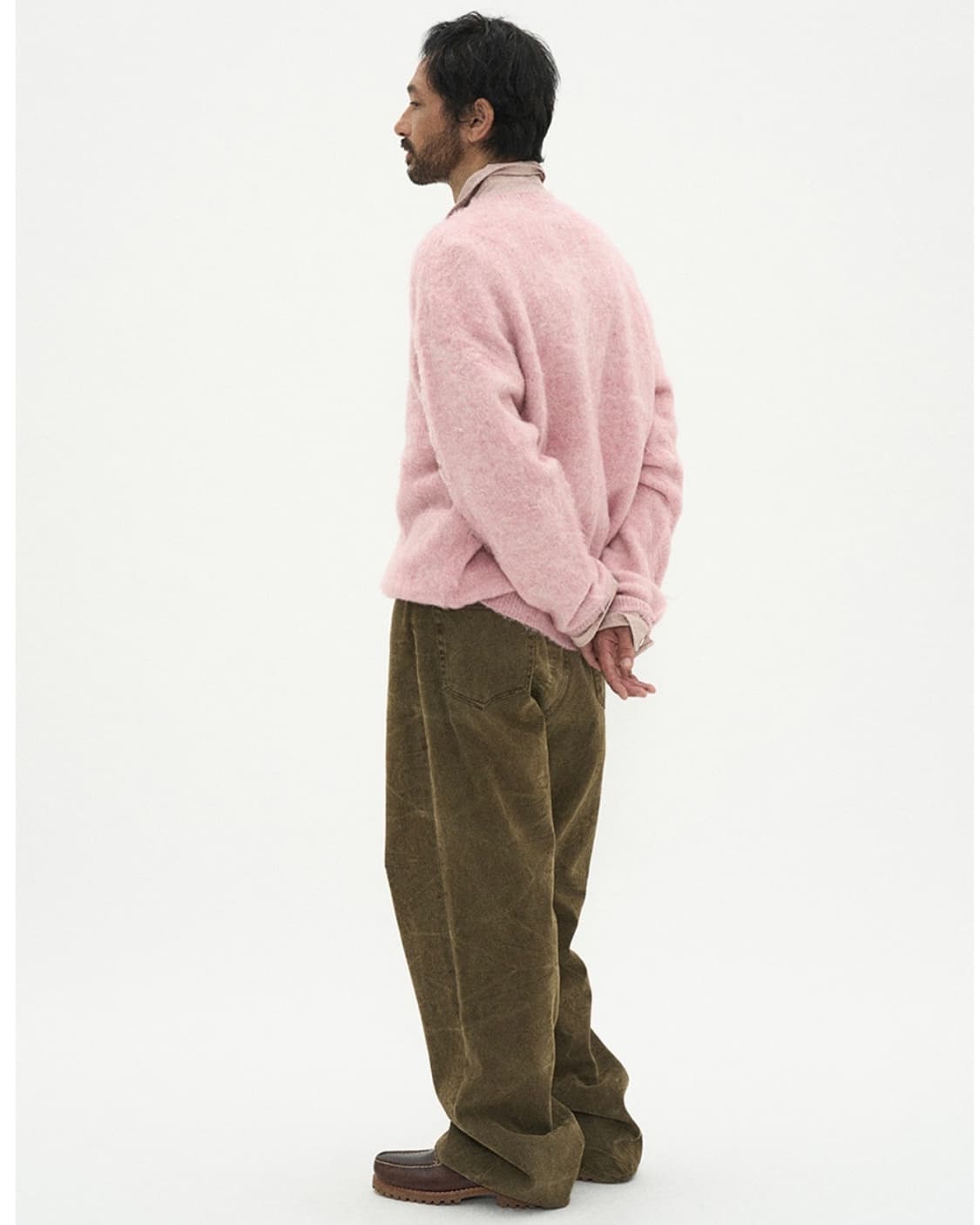 [M] 파르티멘토 브러쉬드 헤어리 니트 크루넥 상품이미지2