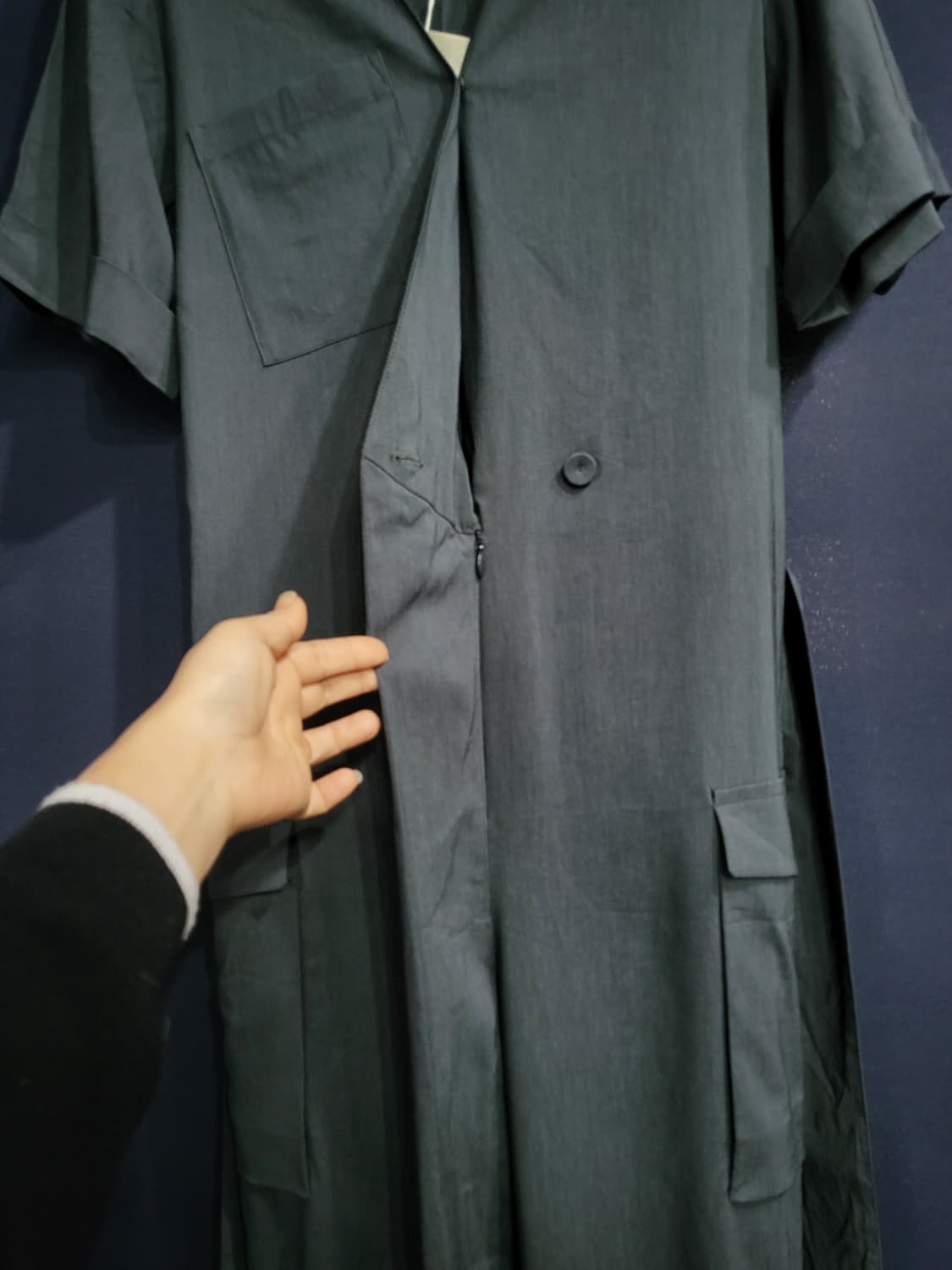 발렌시아 벨티드 점프수트(새상품) 상품이미지4