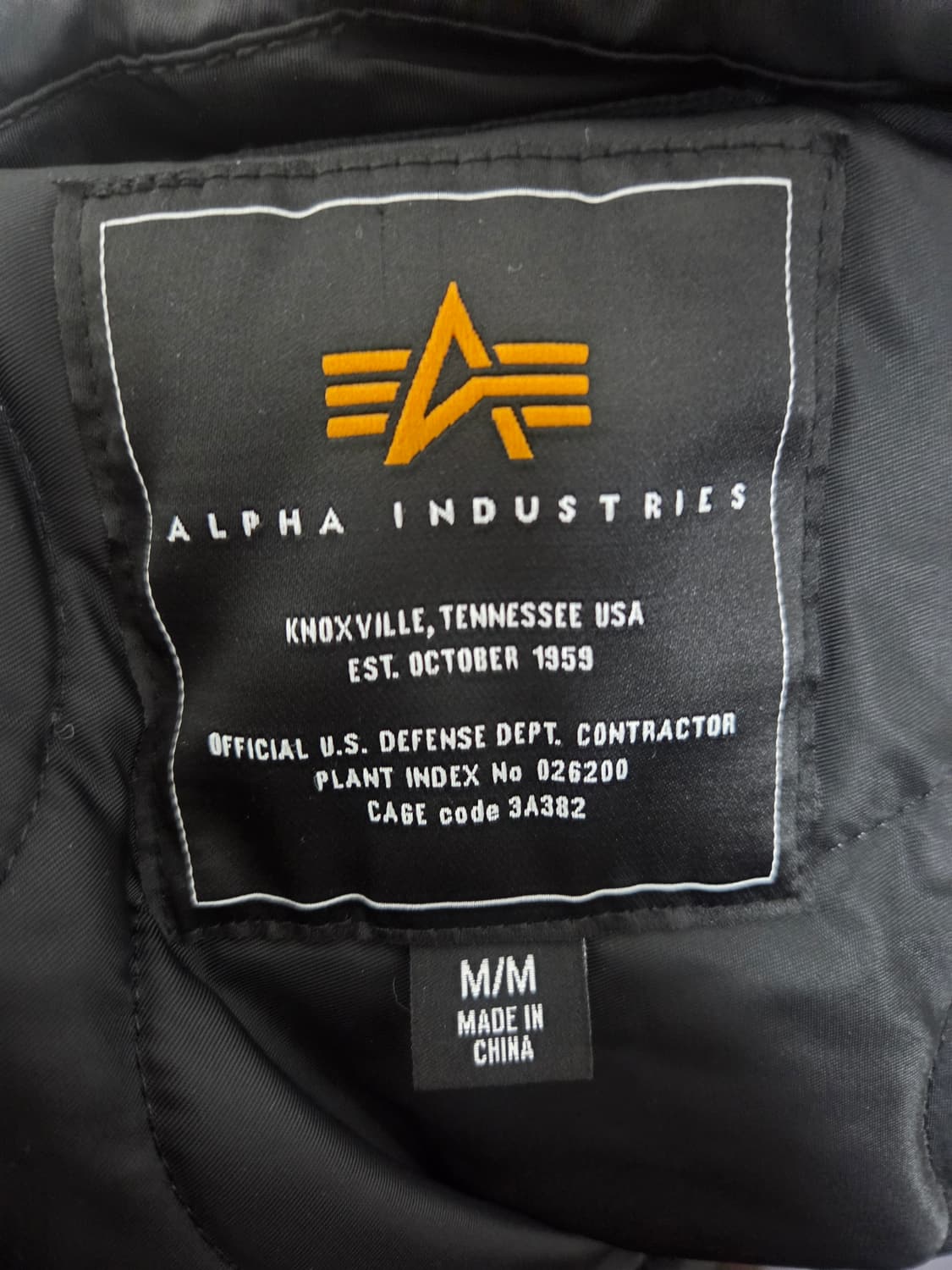 알파인더스트리 cwu 블랙 m 사이즈 상품이미지3