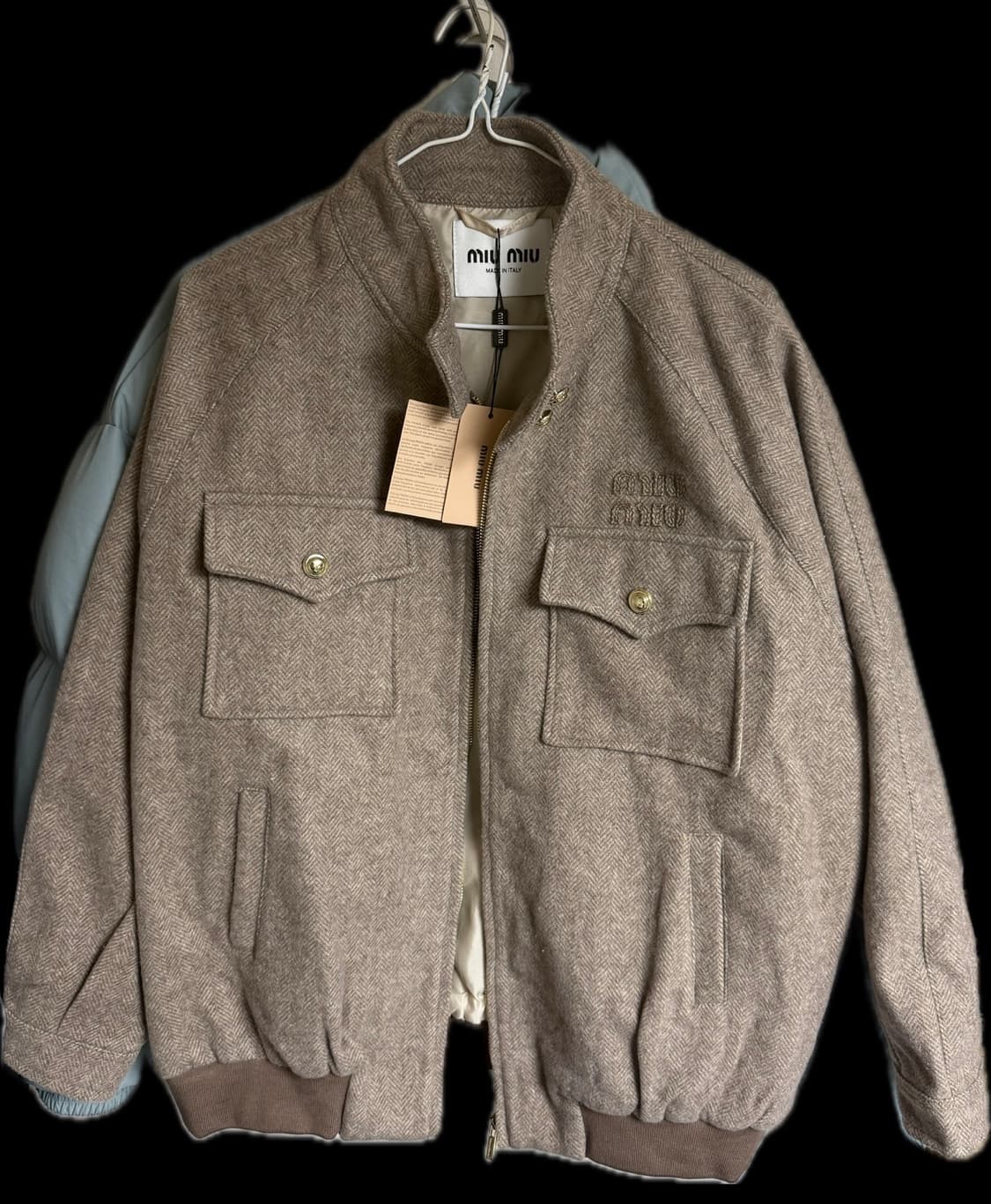 미우미우 울해링턴 자켓 상품이미지3