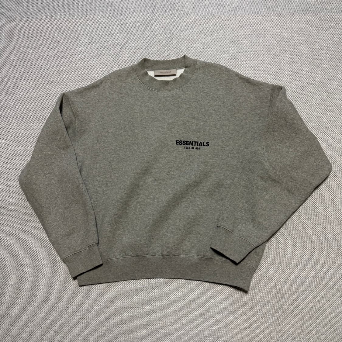 피어오브갓 에센셜 오버핏 크루넥 맨투맨 상품이미지1