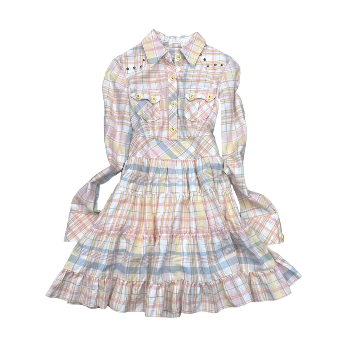 Liz Lisa check shirt ops 상품이미지1