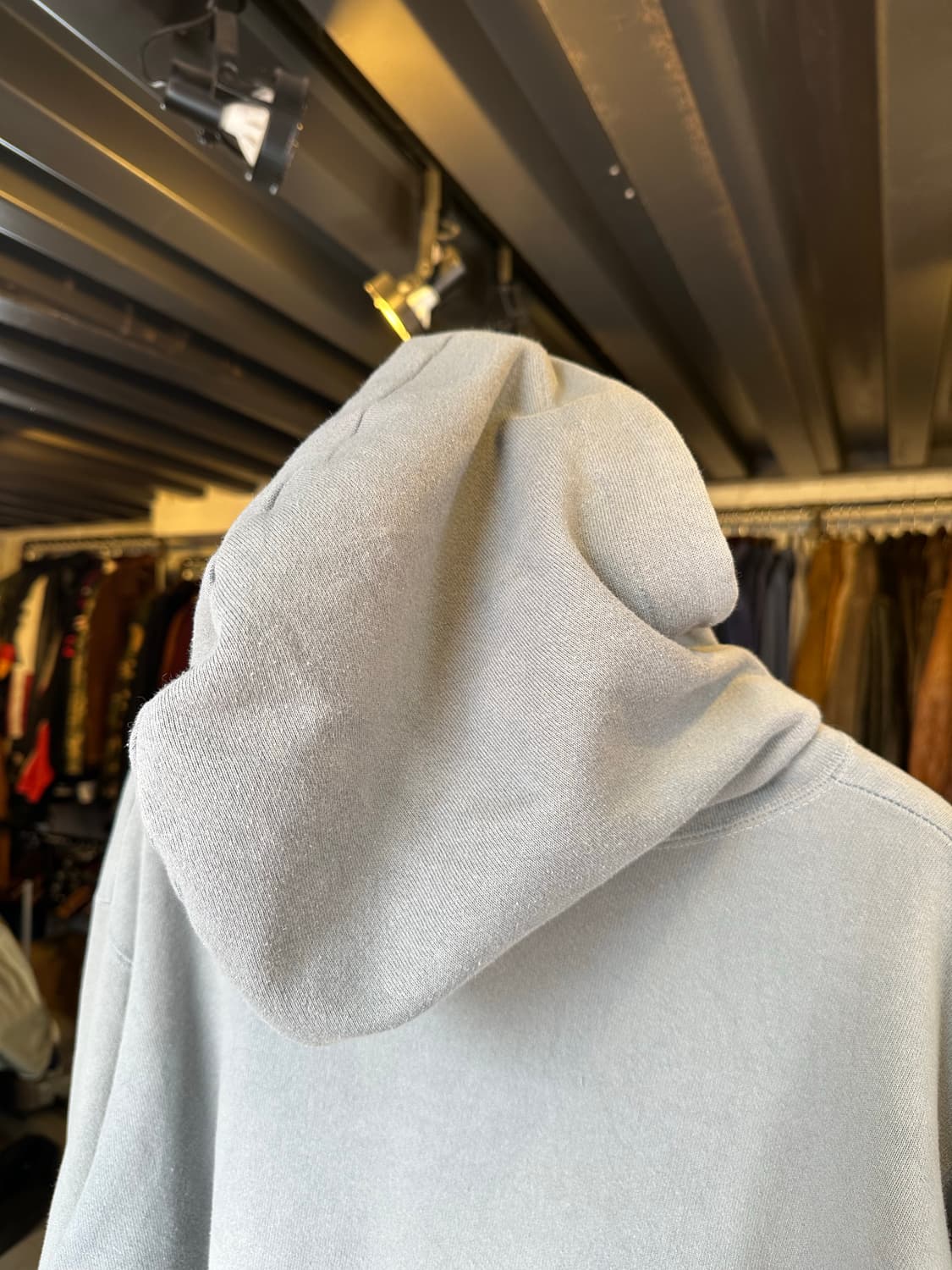 80s 스투시 로고 스웻 후드 made in usa 상품이미지8