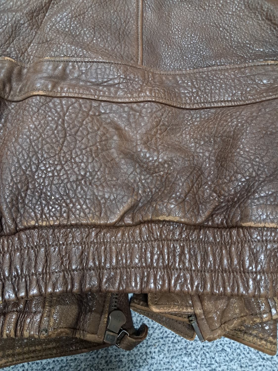 빈티지a2가죽자켓 상품이미지8