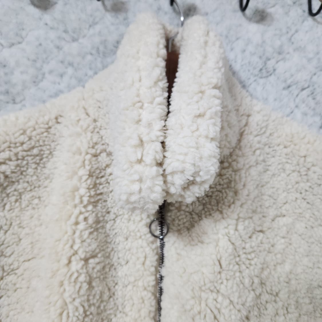 H338 [M] 자라 여성 뽀글이 점퍼
 상품이미지2