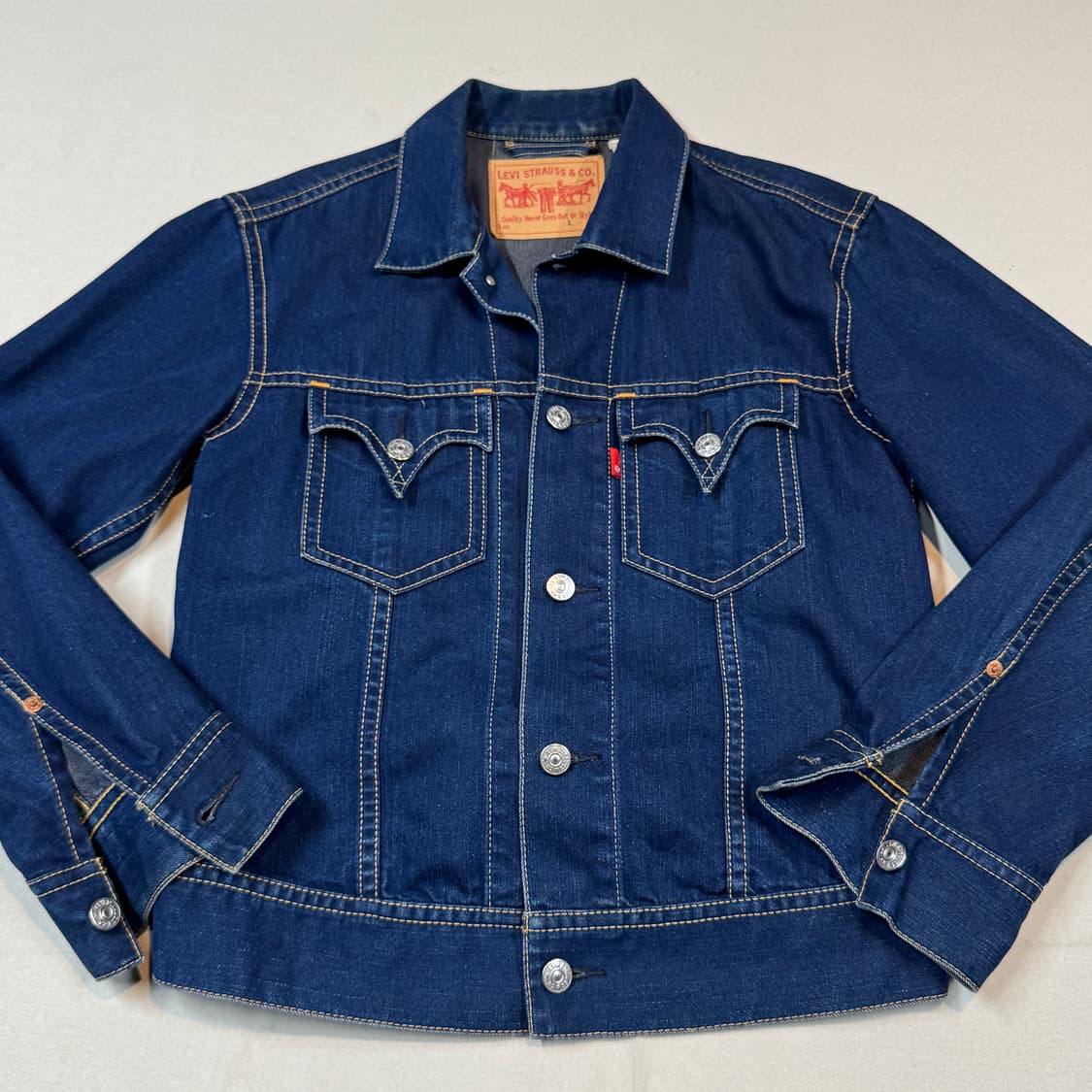 L) 리바이스 아이코닉 데님자켓 TYPE 1 데님 청자켓 W15 상품이미지2