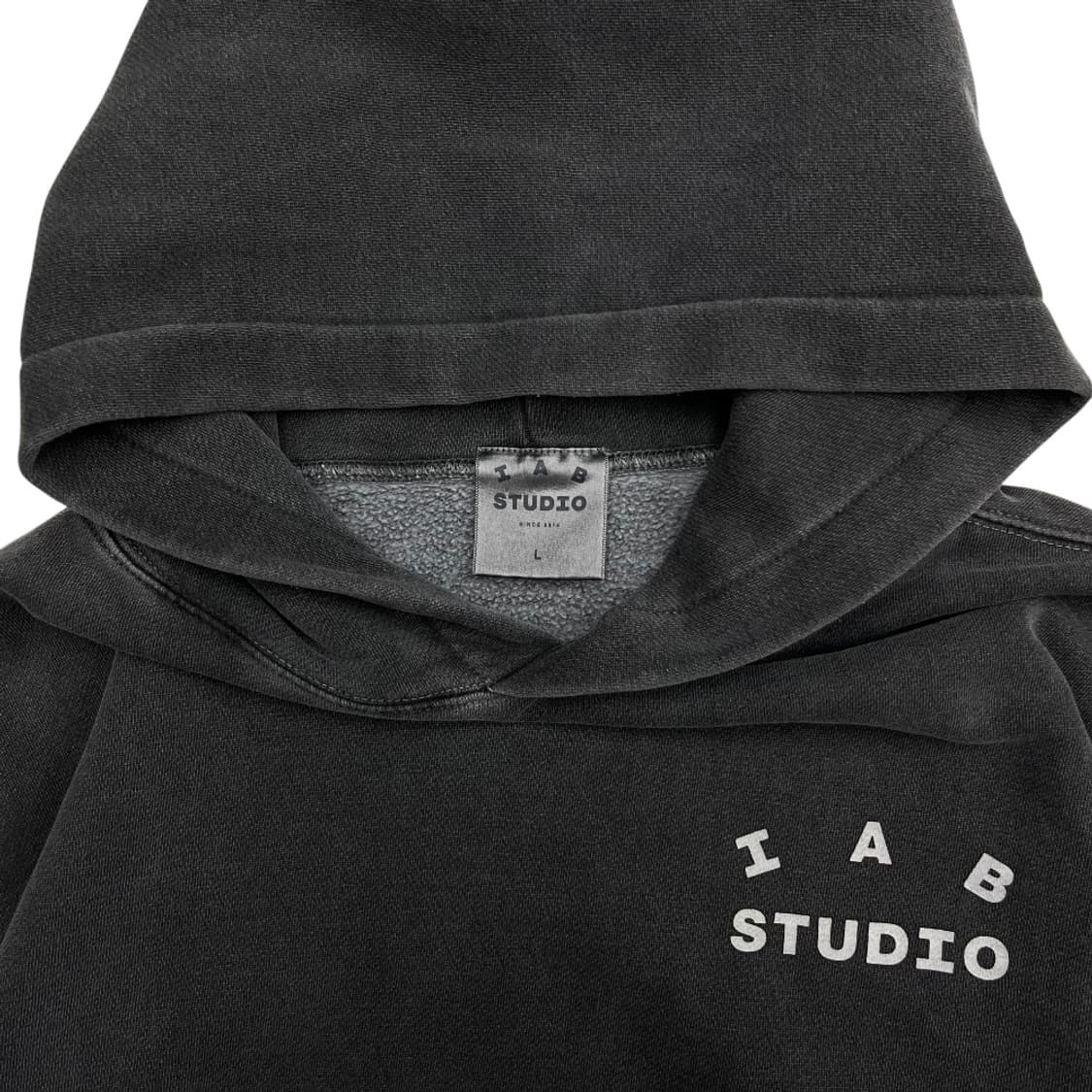 아이앱스튜디오 로고 차콜 후드 L 상품이미지5