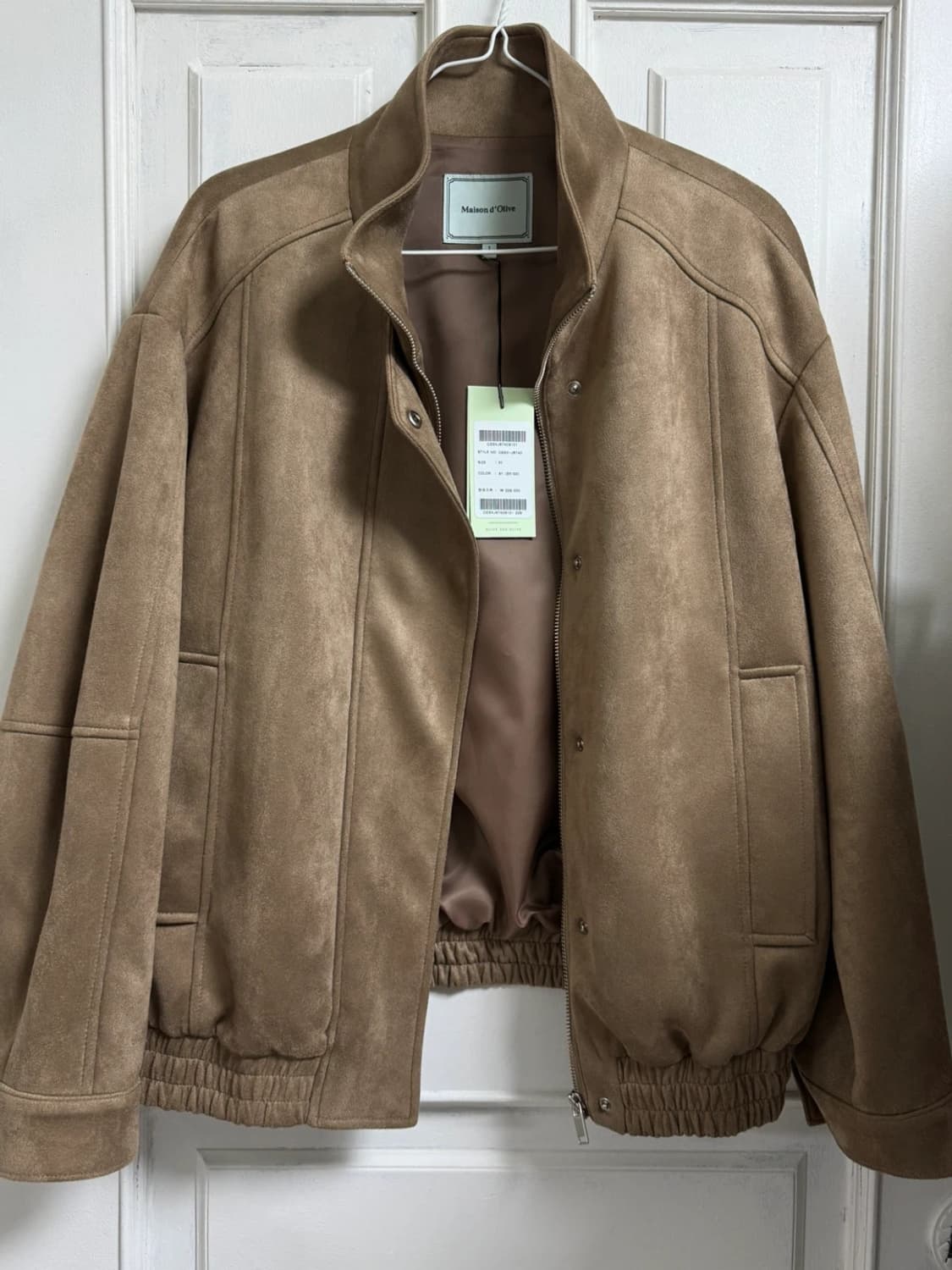 올리브데올리브 스웨이드 자켓 새상품 (329000원) 상품이미지7