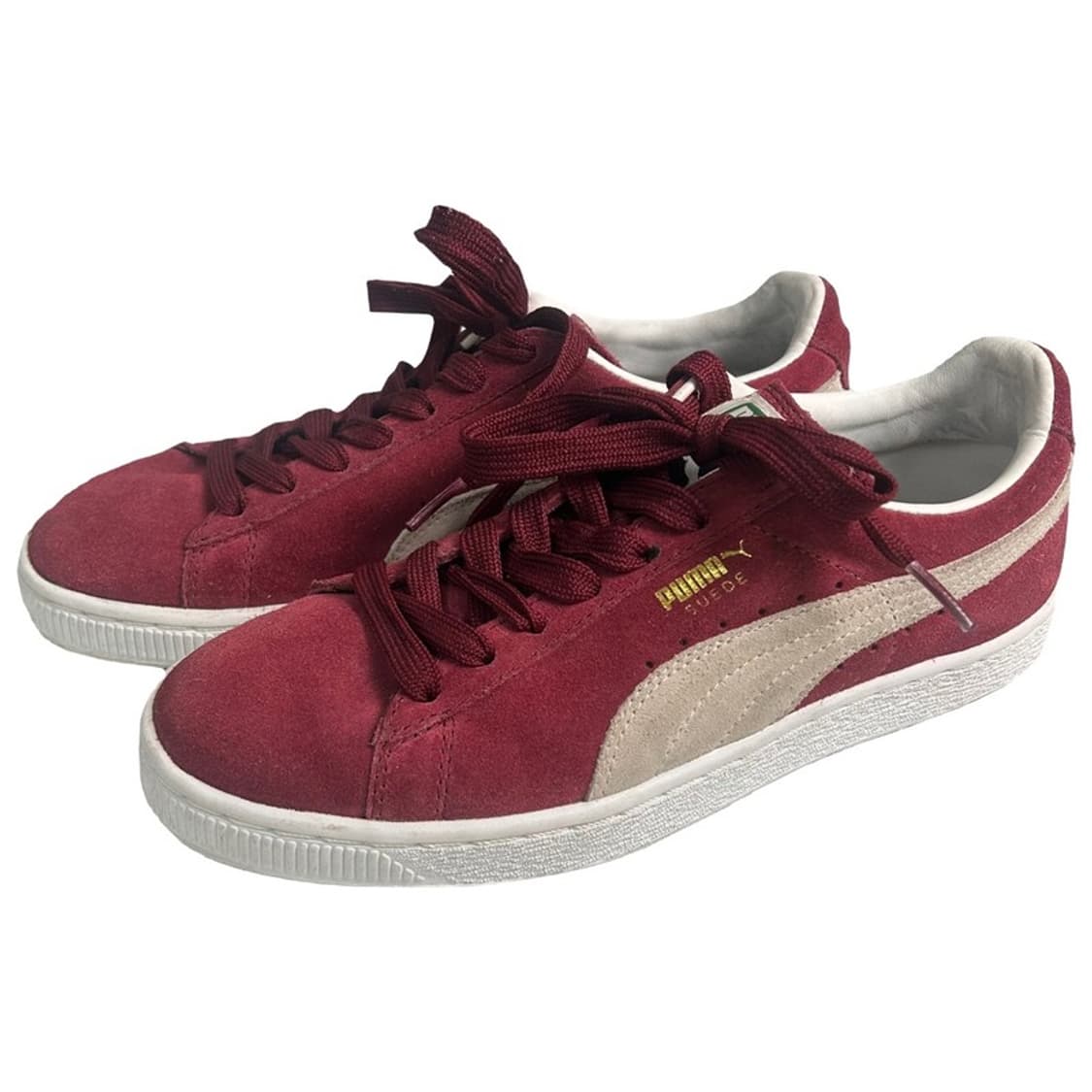 PUMA 스웨이드 클래식 스니커즈 버건디 250 상품이미지1