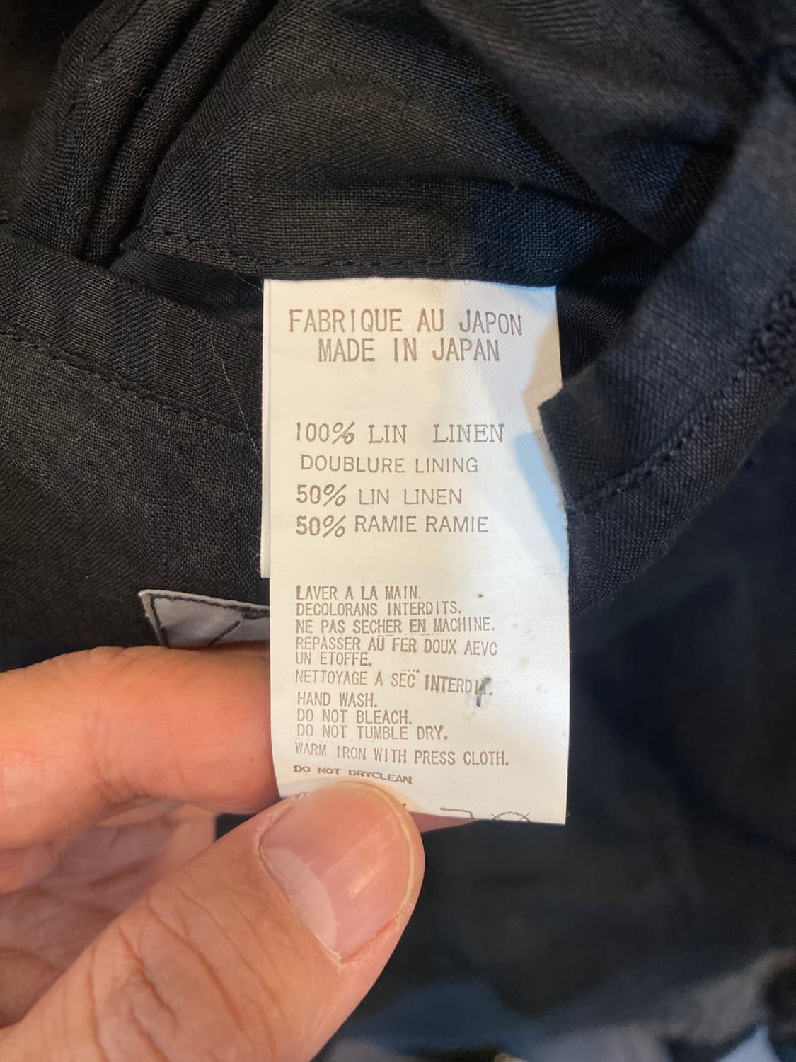 요지 야마모토 뿌르 옴므(Yohji Yamamoto) 상품이미지2