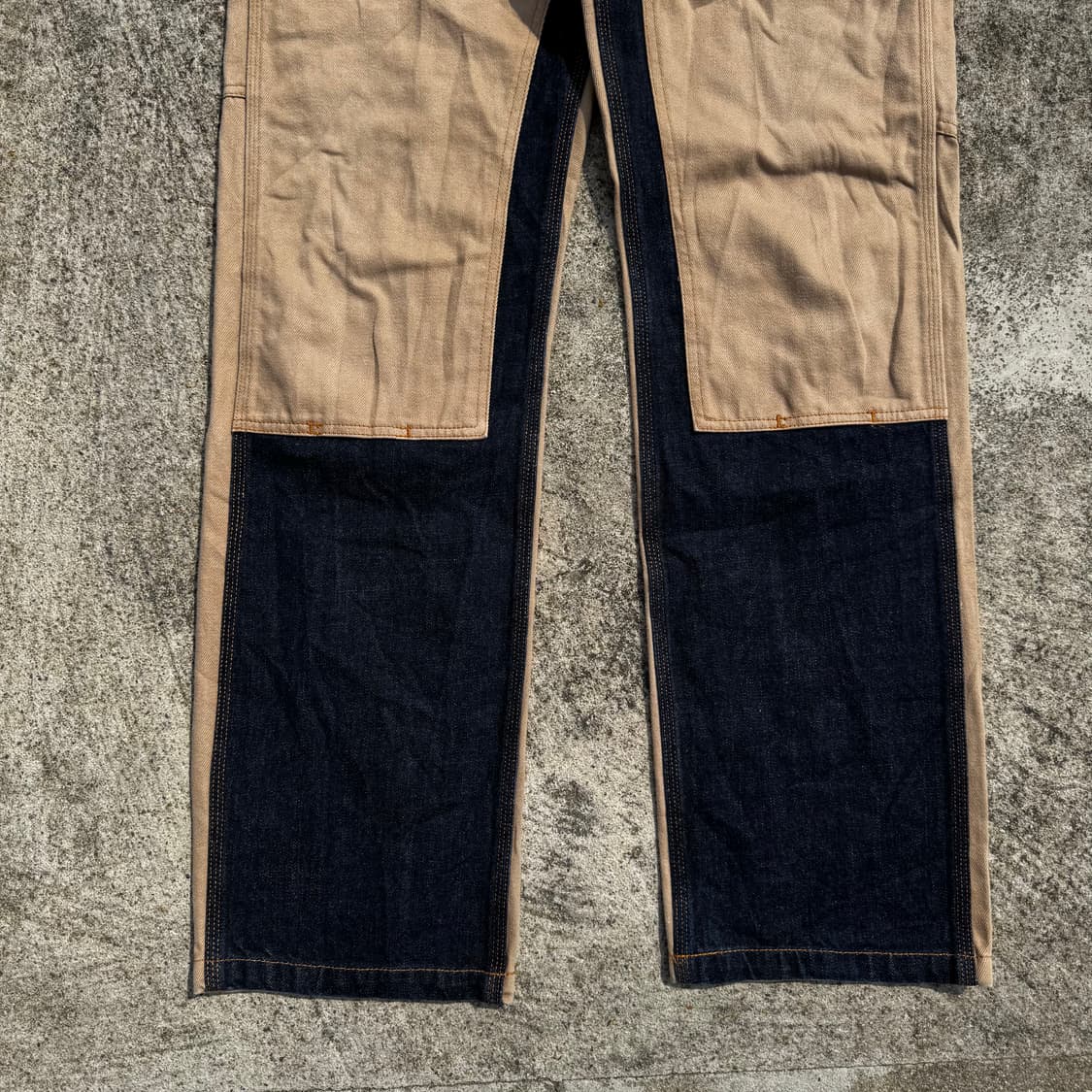 [36] Kojima Genes 코지마진 더블니 데님 팬츠 상품이미지5