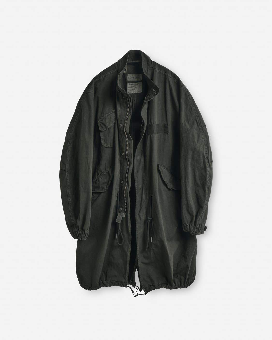 (S) 이얼즈어고 m65 설퍼다이드 피쉬테일 오버다이드 카키 상품이미지1