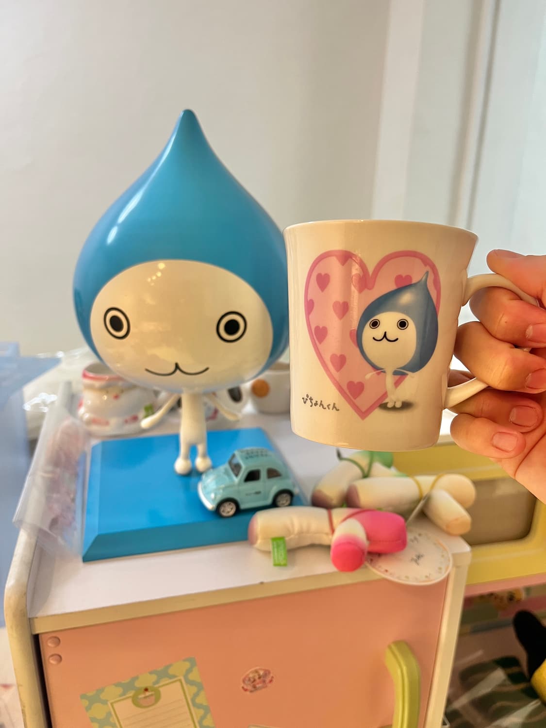 피쵸군 하트 프린팅컵 💗 상품이미지5