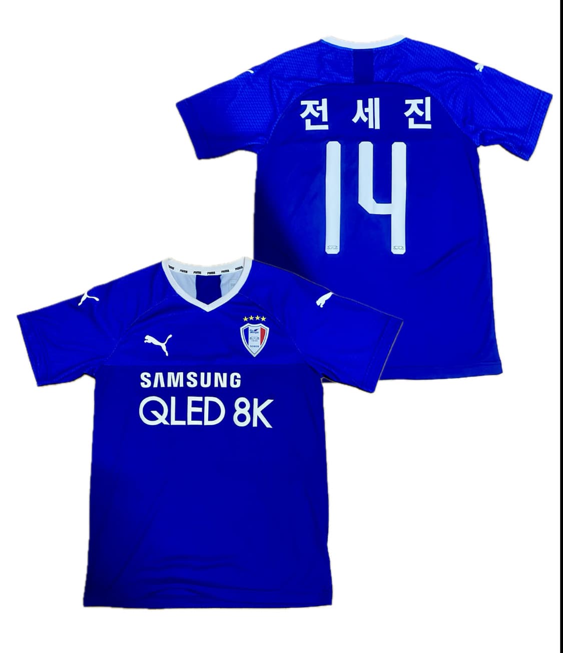 K리그 19시즌 수원삼성 전세진 유니폼 팝니다. 상품이미지1