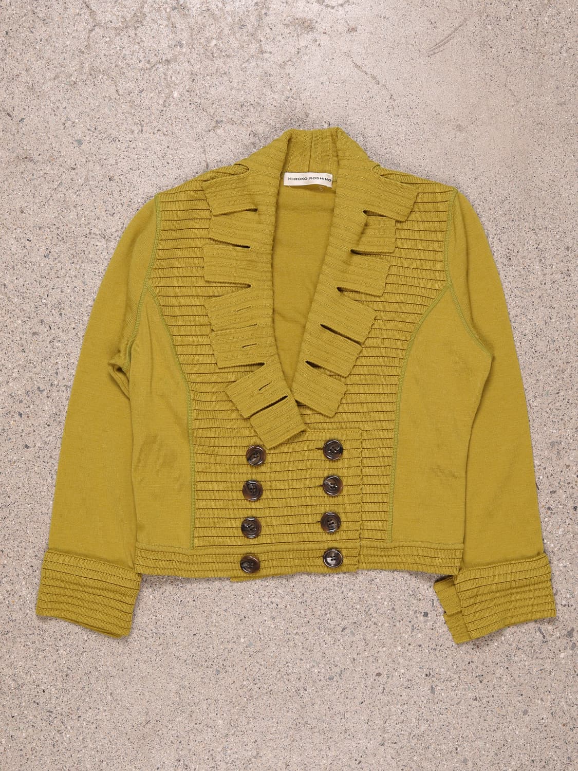 Hiroko koshino wool cardigan 상품이미지2