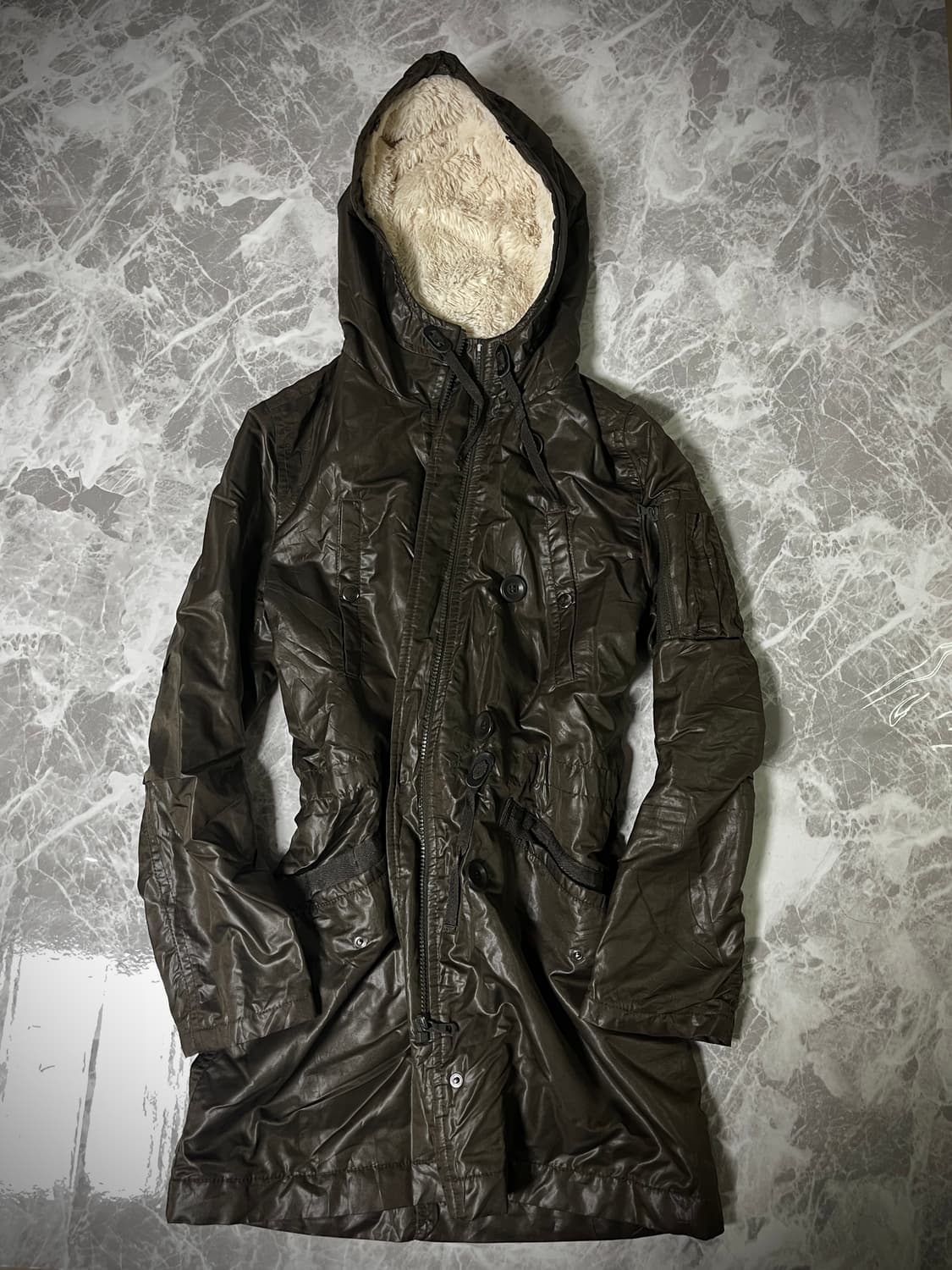 fur hoody mods jacket 상품이미지1