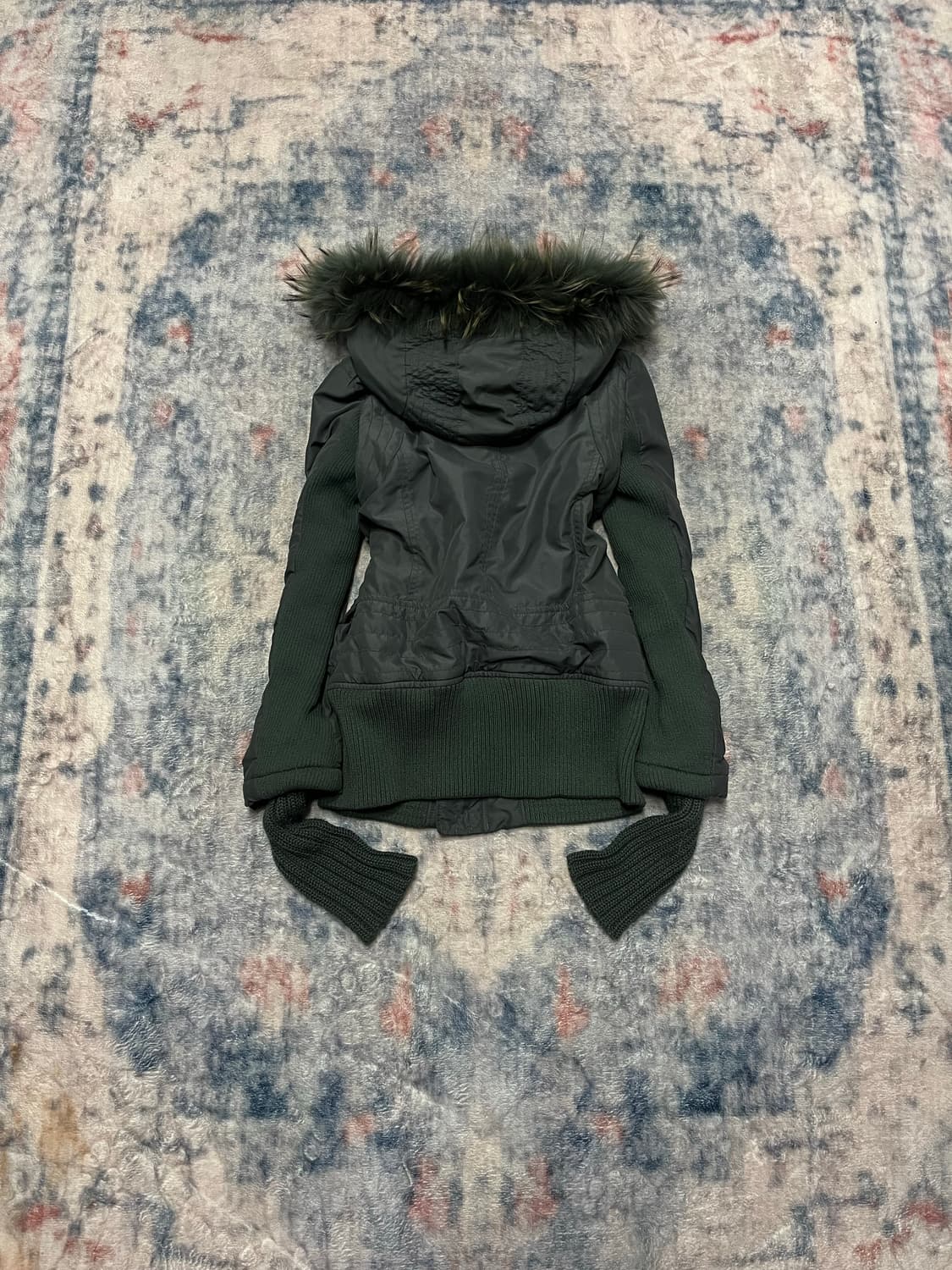 Sly 00s archive trimming fur military ja 상품이미지6
