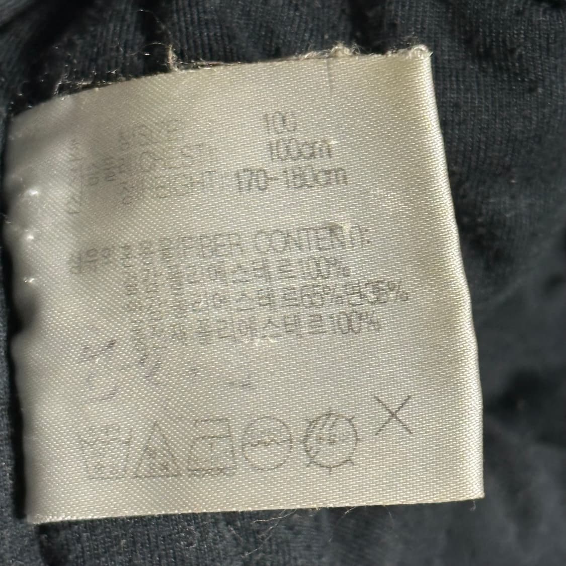 L 나이키 올드스쿨 블랙 후드 점퍼 상품이미지5