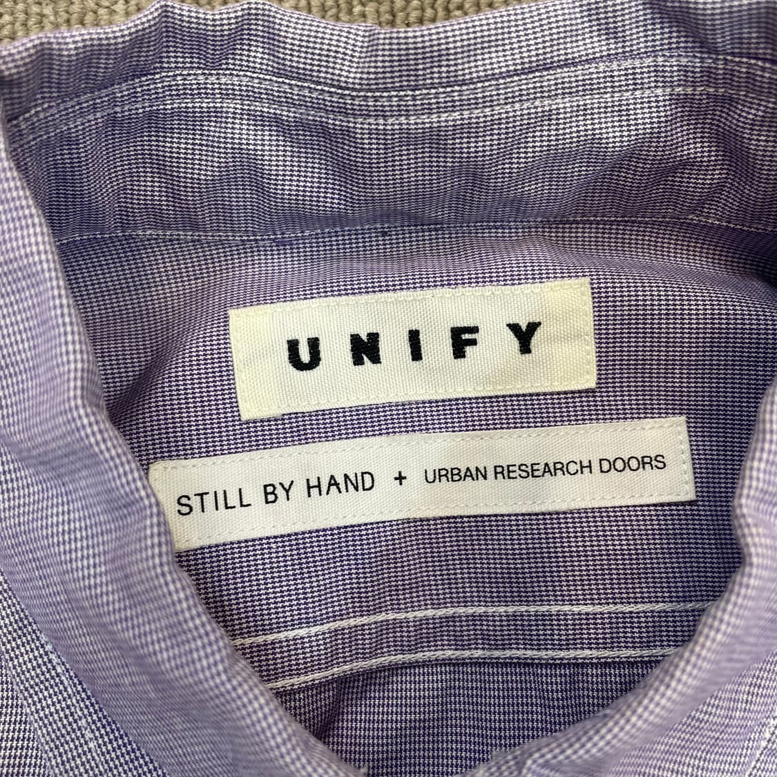 UNIFY STILL BY HAND x URD 우먼스 엘보패치 셔츠 상품이미지2