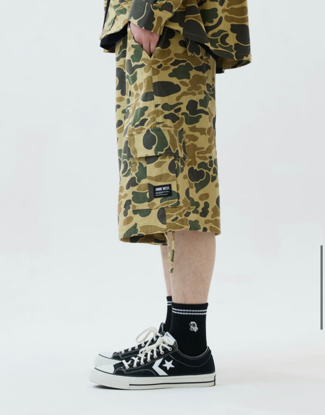 제이미웨스트 카모 카고 반바지 XL  상품이미지5