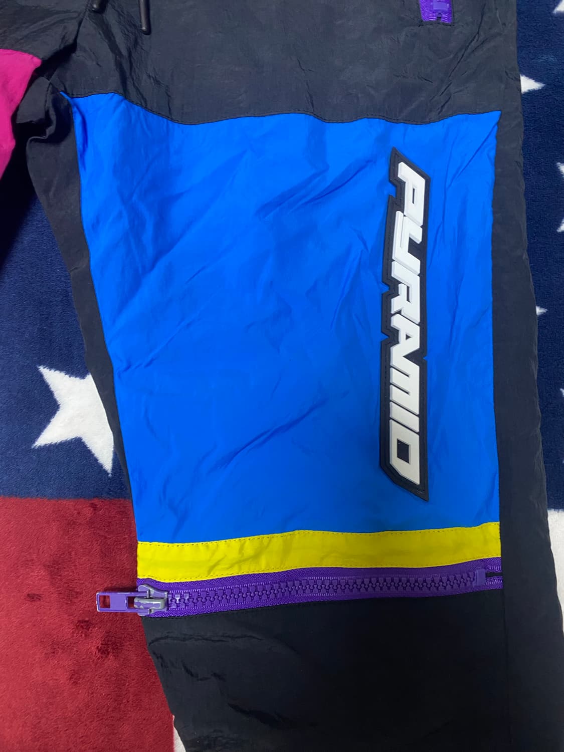 블랙 피라미드 우븐 팬츠 상품이미지2