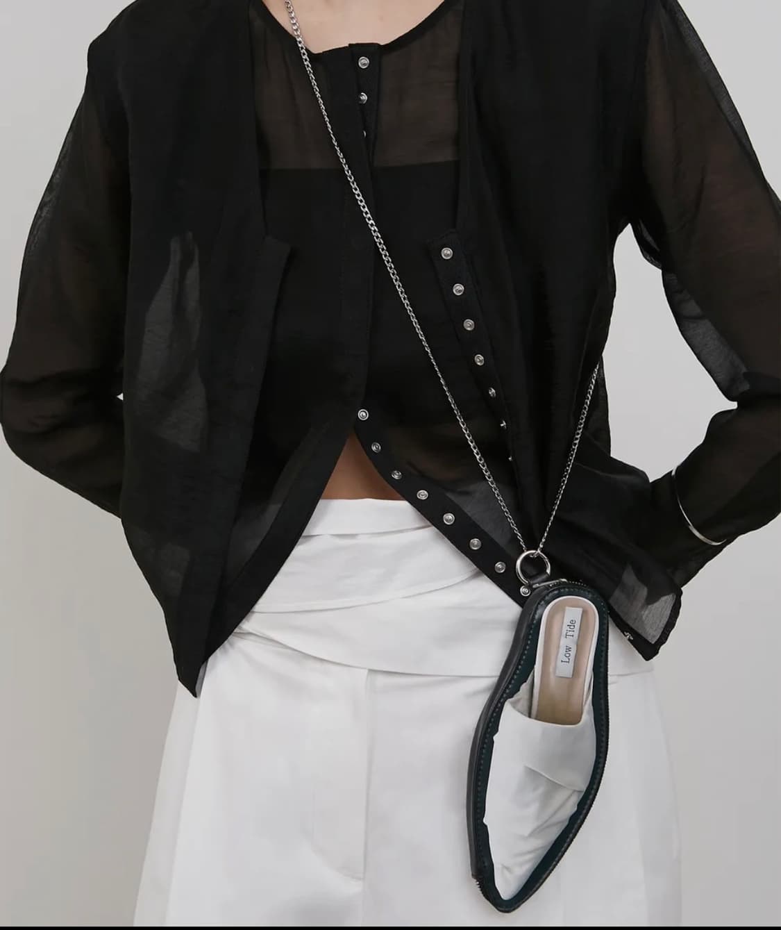 새제품)로우타이드 슈즈 프린티드 파우치 SHOES PRINTED POUC 상품이미지3