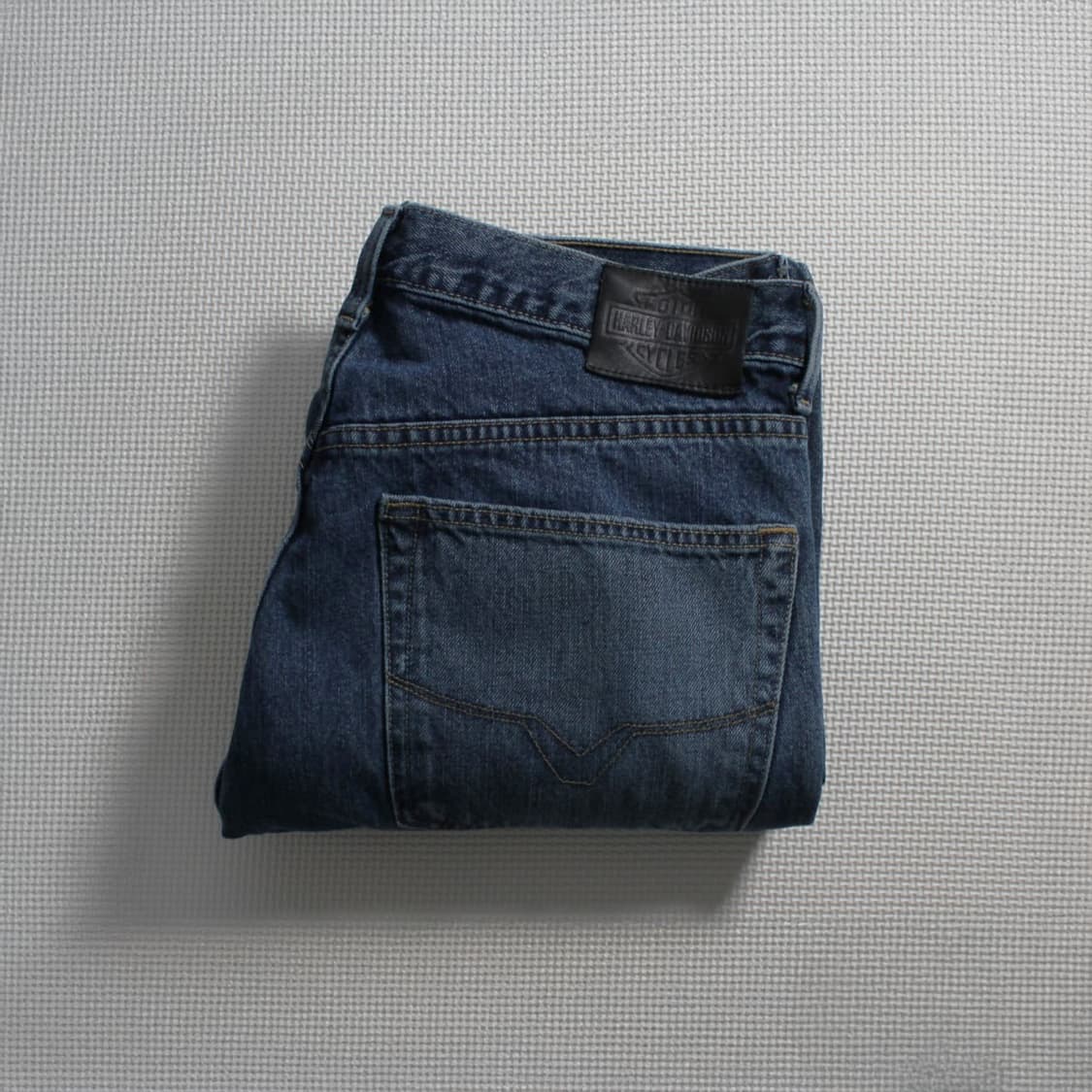 Harley-Davidson 할리 데이비슨 트래디셔널 핏 블루 데님 팬츠 상품이미지1