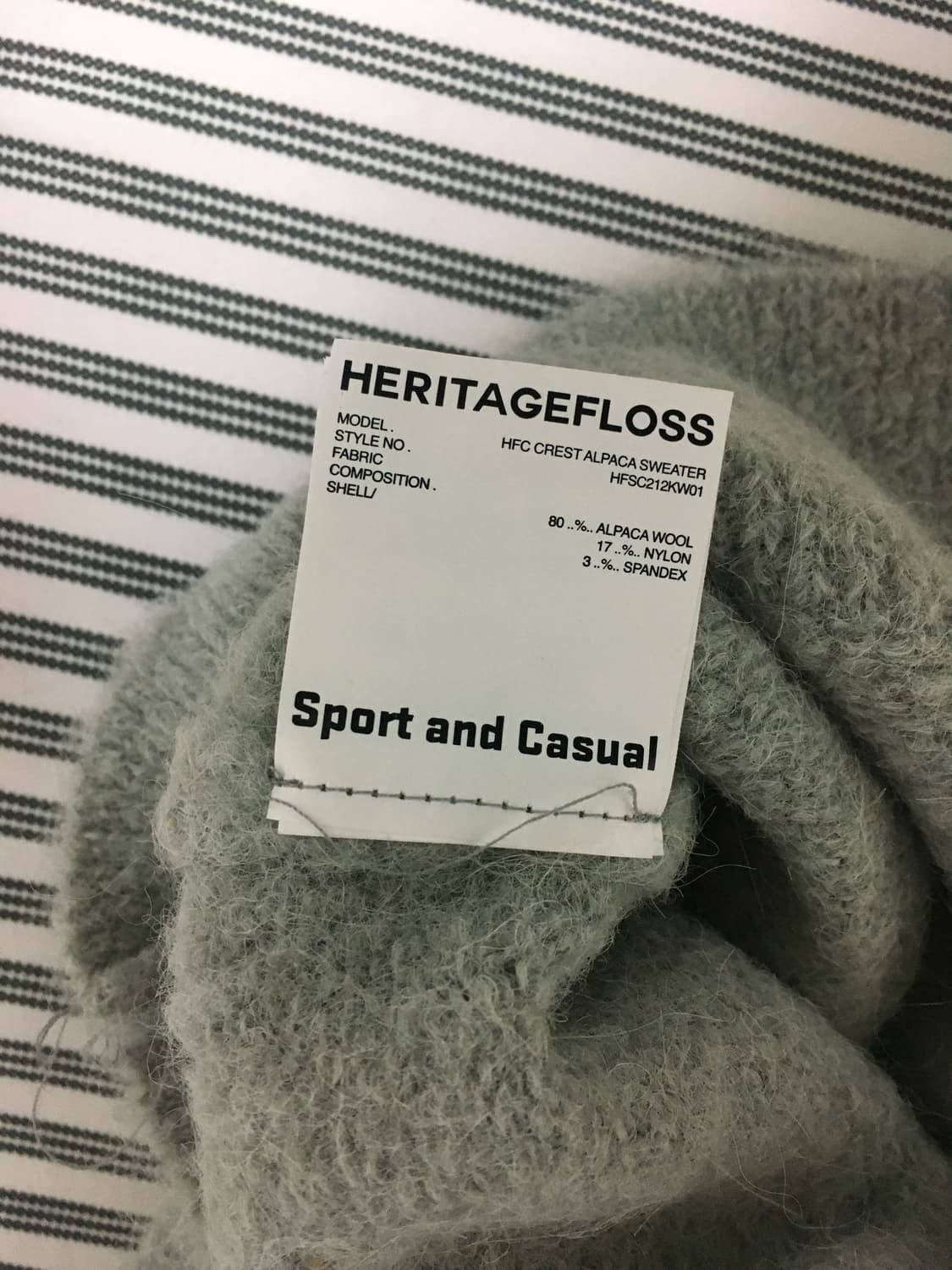 헤리티지플로스 니트 상품이미지4