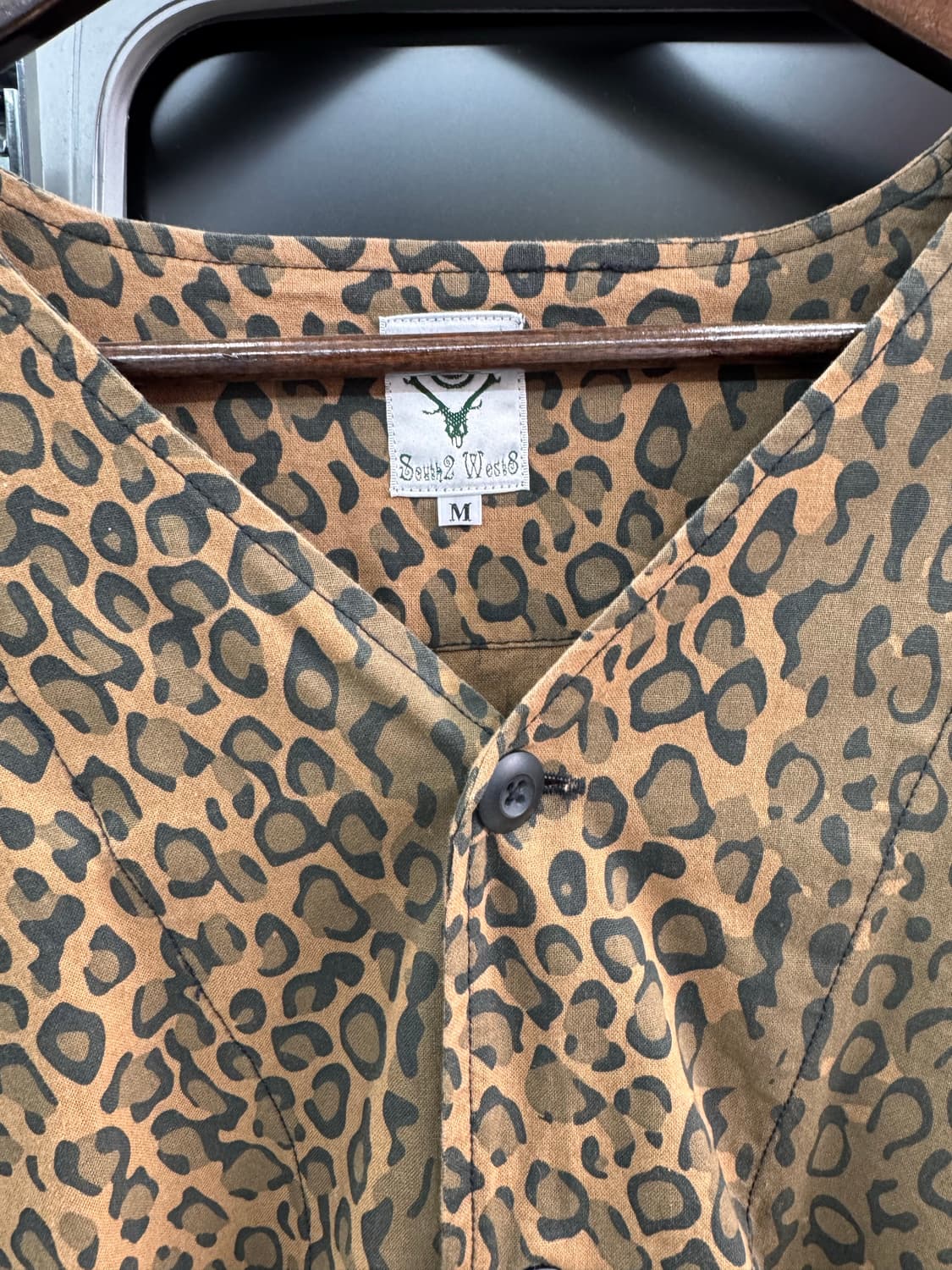 남이서팔 레오파드 긴팔 아미셔츠 상품이미지2