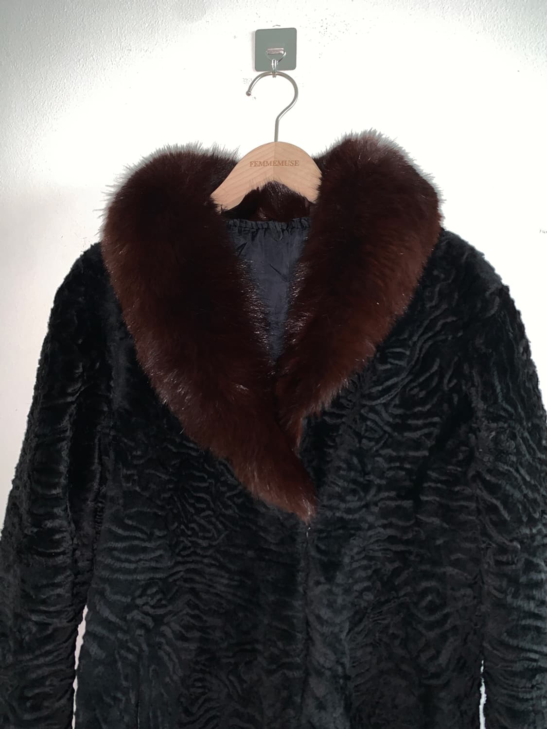 Oriental pattern fur jacket 상품이미지2