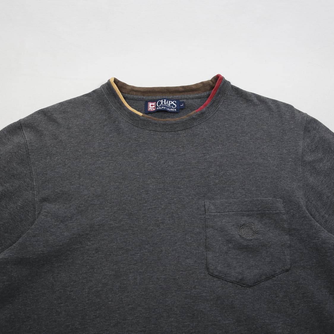 (착용컷) CHAPS 랄프로렌 포켓 티셔츠 (남성용 100) 상품이미지4