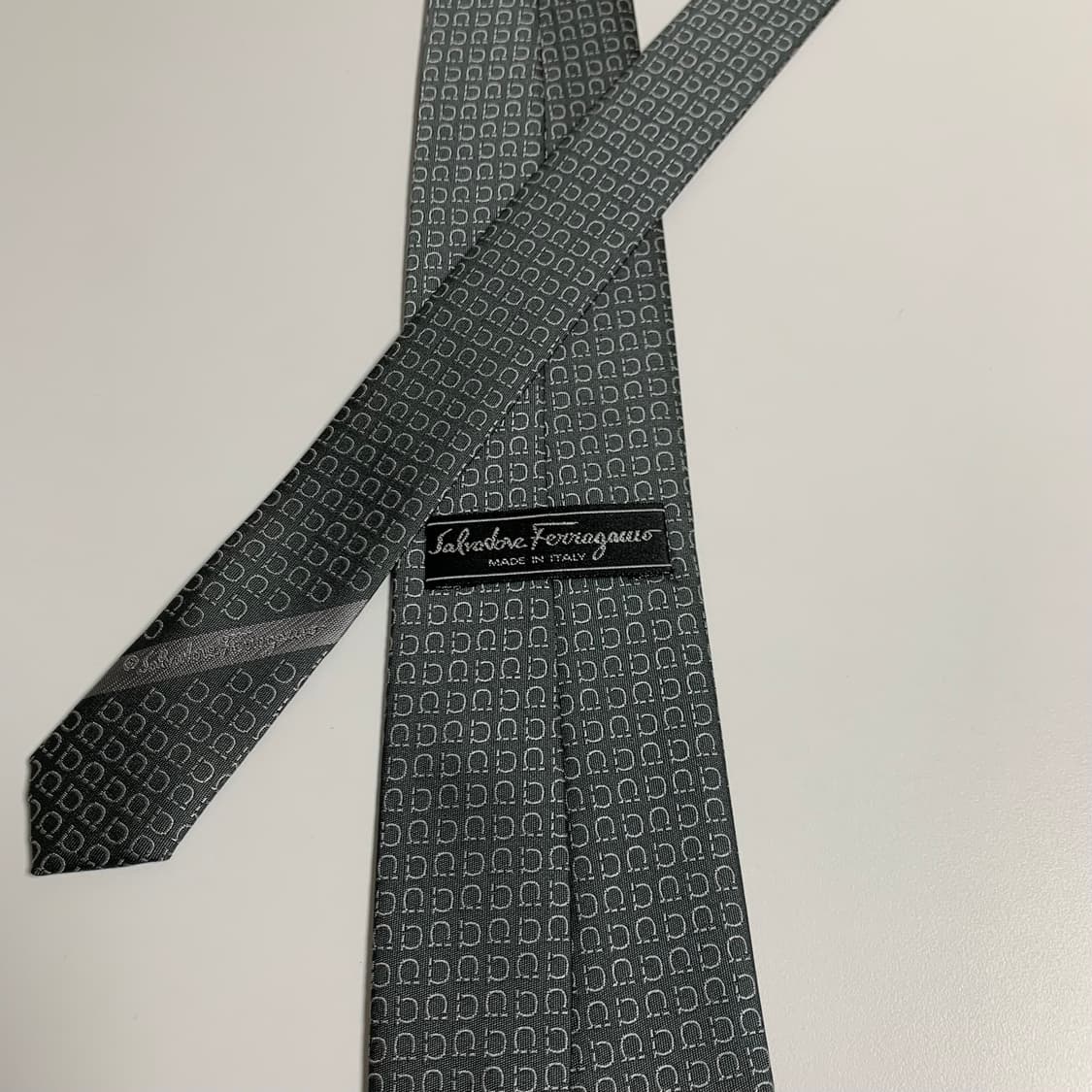 살바토레 페레가모 간치니 명품넥타이 100실크 A+등급 상품이미지5