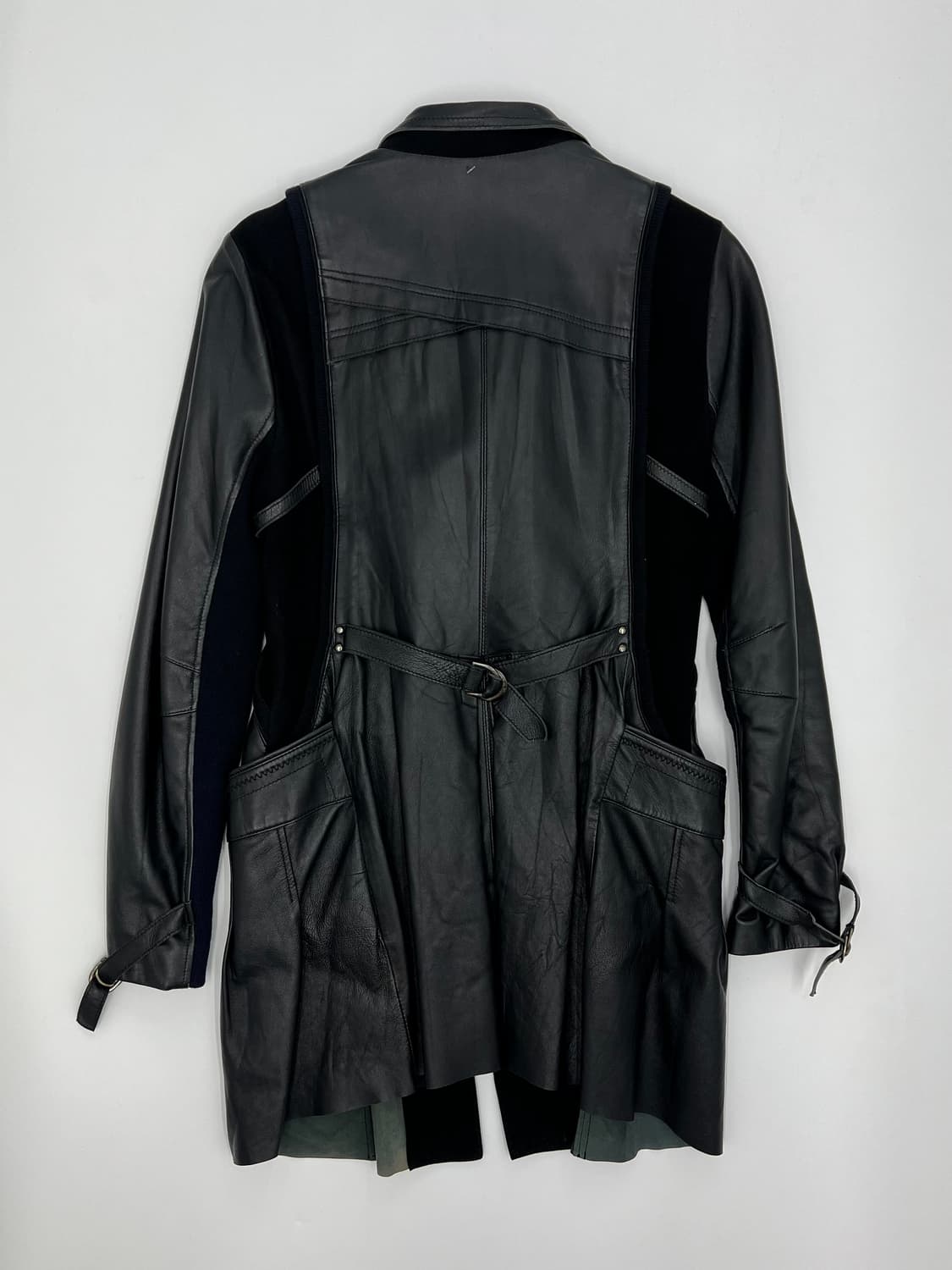 빈티지 우먼 레더 자켓 상품이미지3